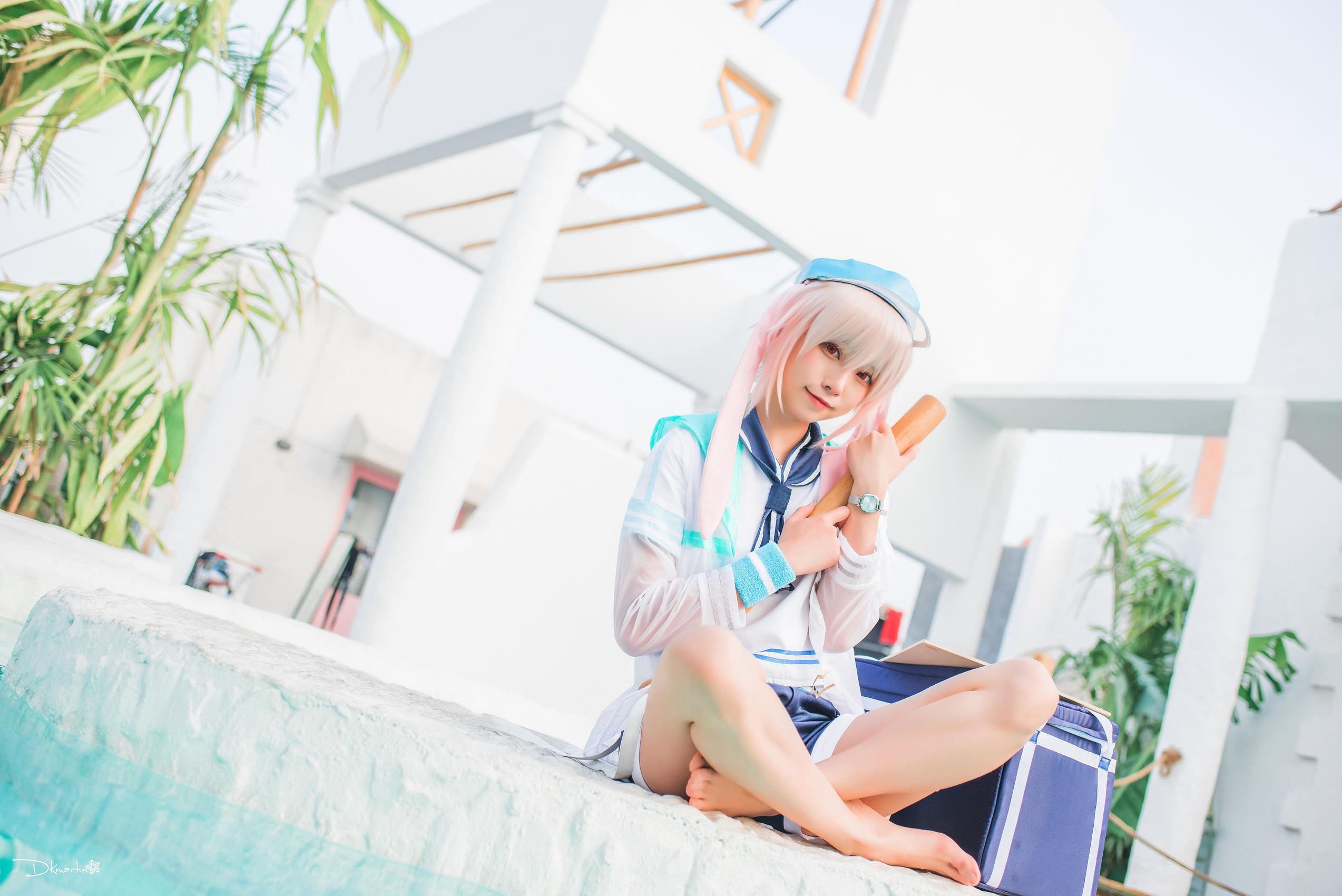 图片[12]-人气Coser@Kitaro_绮太郎 _绮太郎 明日方舟 安塞尔[14P] – 速更版-美库