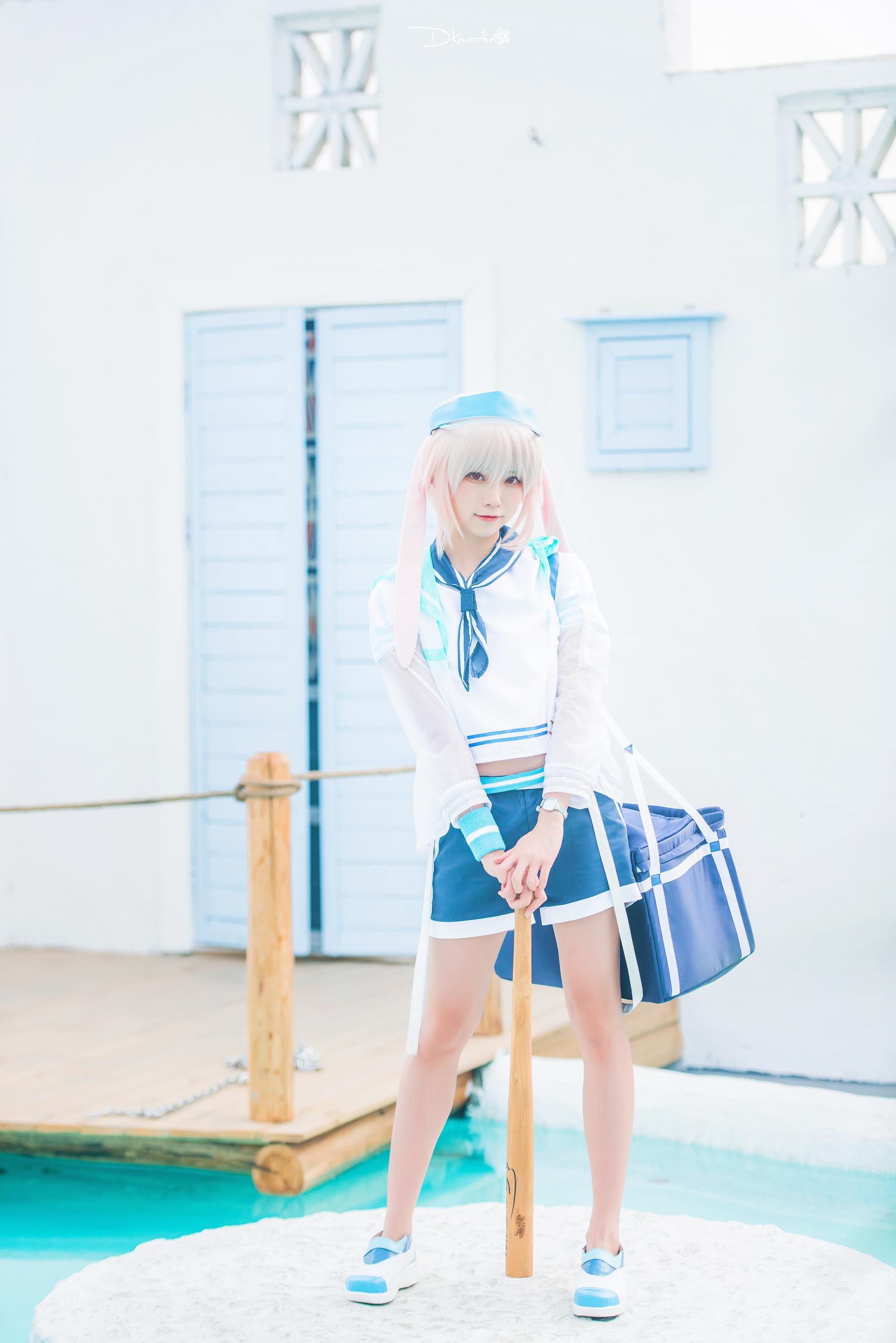 图片[14]-人气Coser@Kitaro_绮太郎 _绮太郎 明日方舟 安塞尔[14P] – 速更版-美库