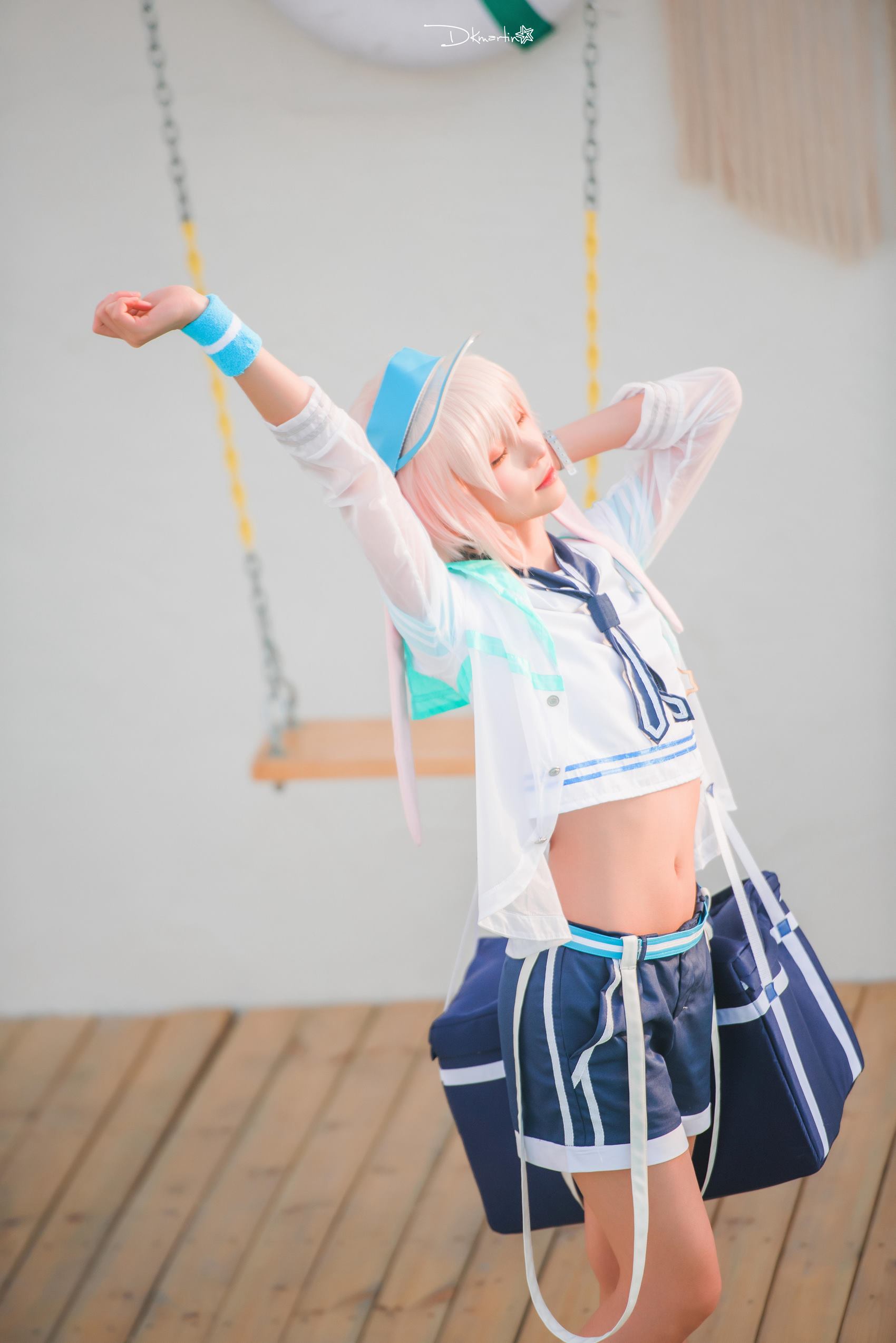 图片[15]-人气Coser@Kitaro_绮太郎 _绮太郎 明日方舟 安塞尔[14P] – 速更版-美库