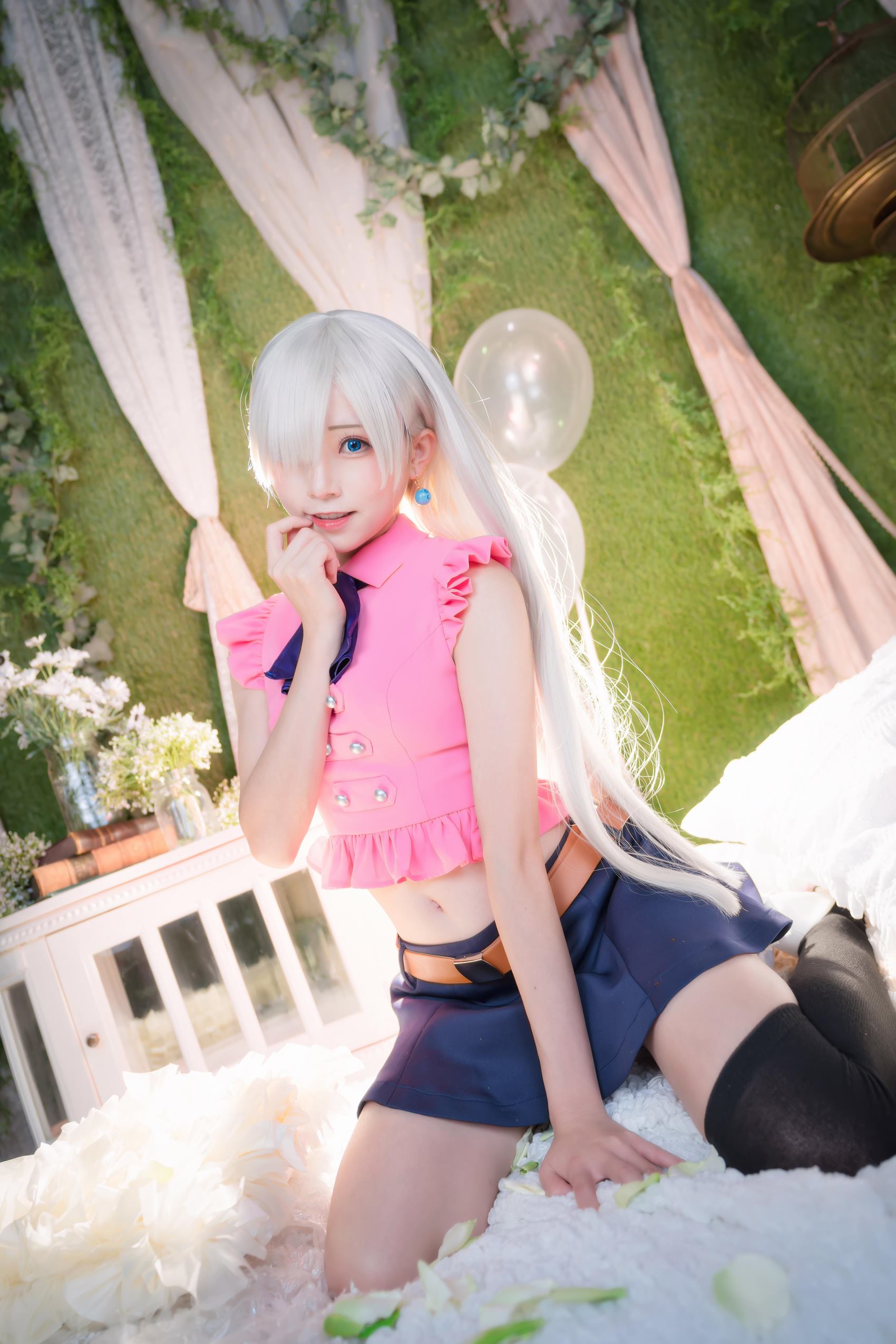 图片[17]-人气Coser@Kitaro_绮太郎 七大罪 伊丽莎白[24P] – 速更版-美库