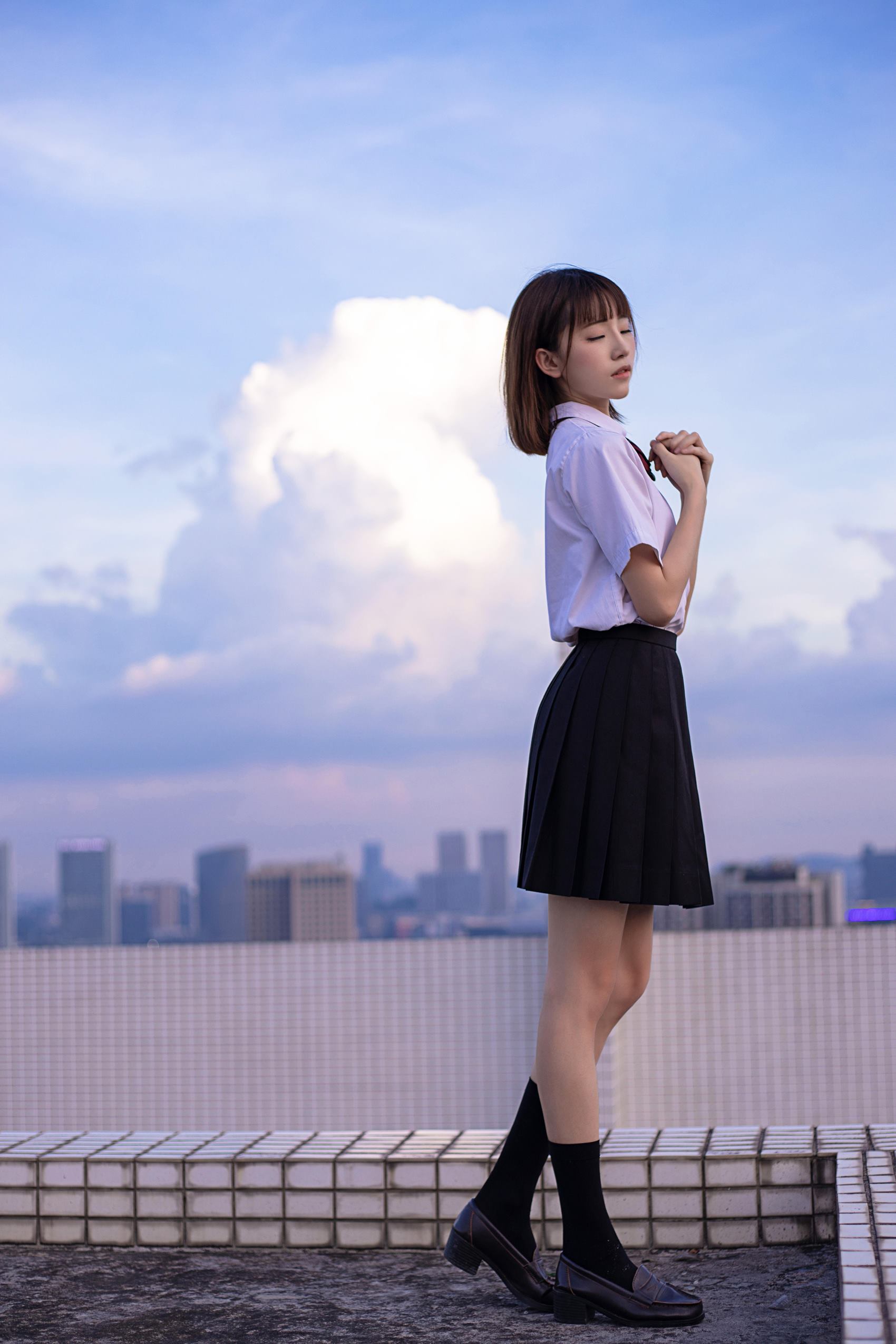 图片[11]-人气Coser@Kitaro_绮太郎  少女情怀总是诗 JK[20P] – 速更版-美库