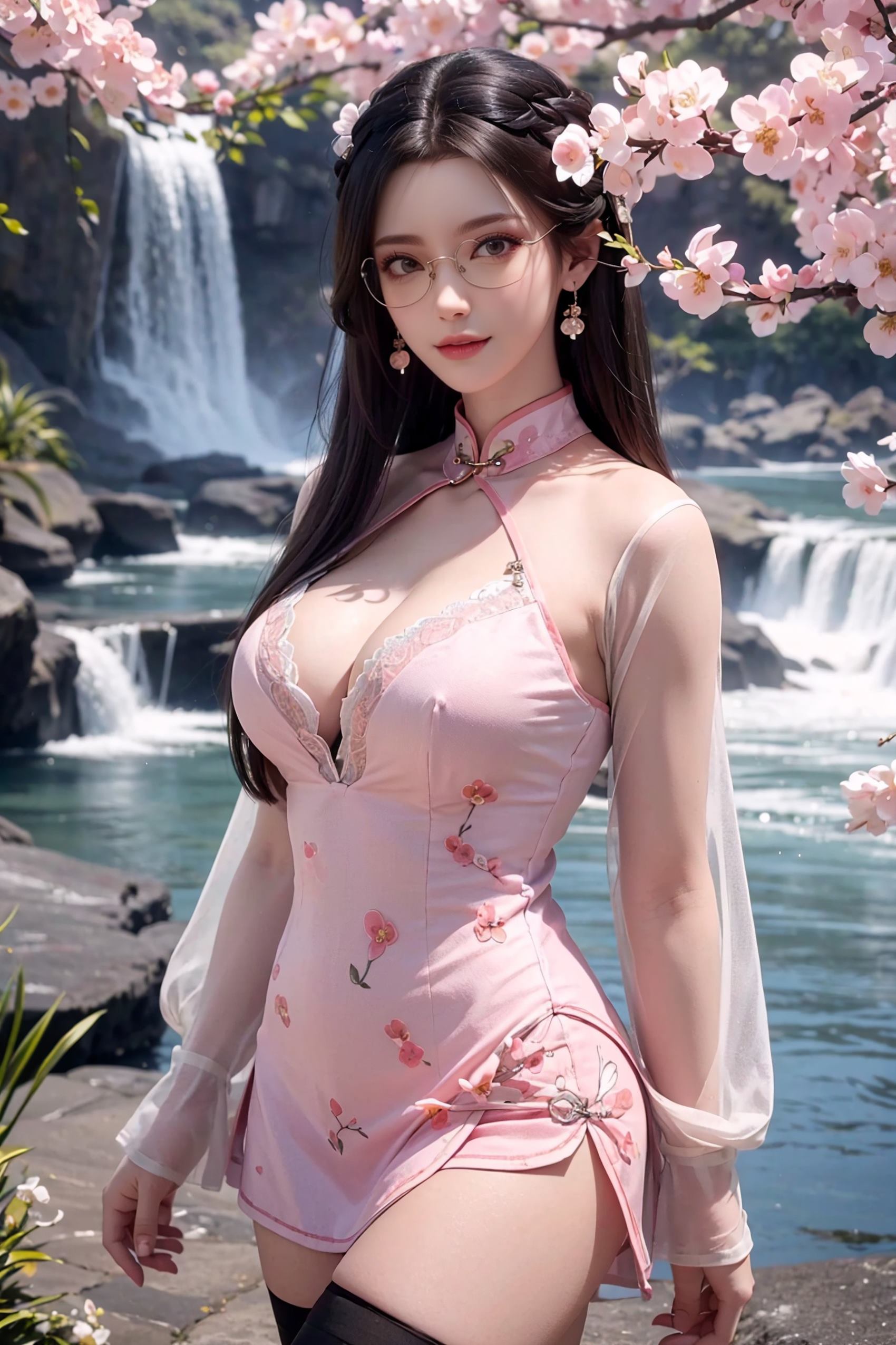 图片[47]-[AI绘画]星辰变-姜立 旗袍清凉[92P] – 速更版-美库