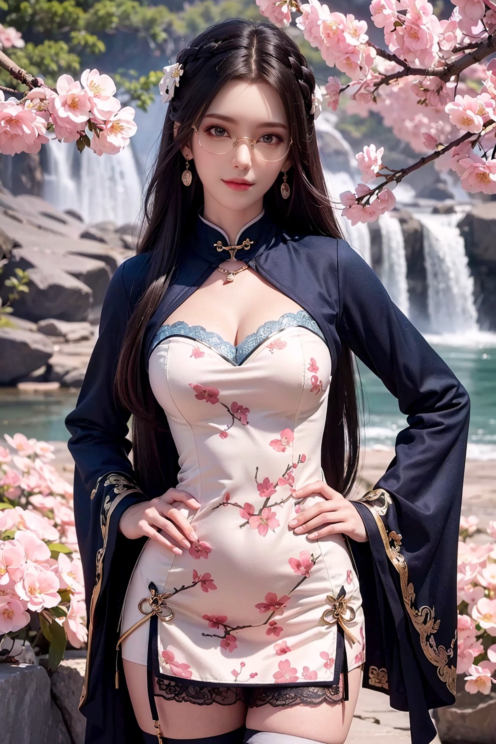 图片[55]-[AI绘画]星辰变-姜立 旗袍清凉[92P] – 速更版-美库