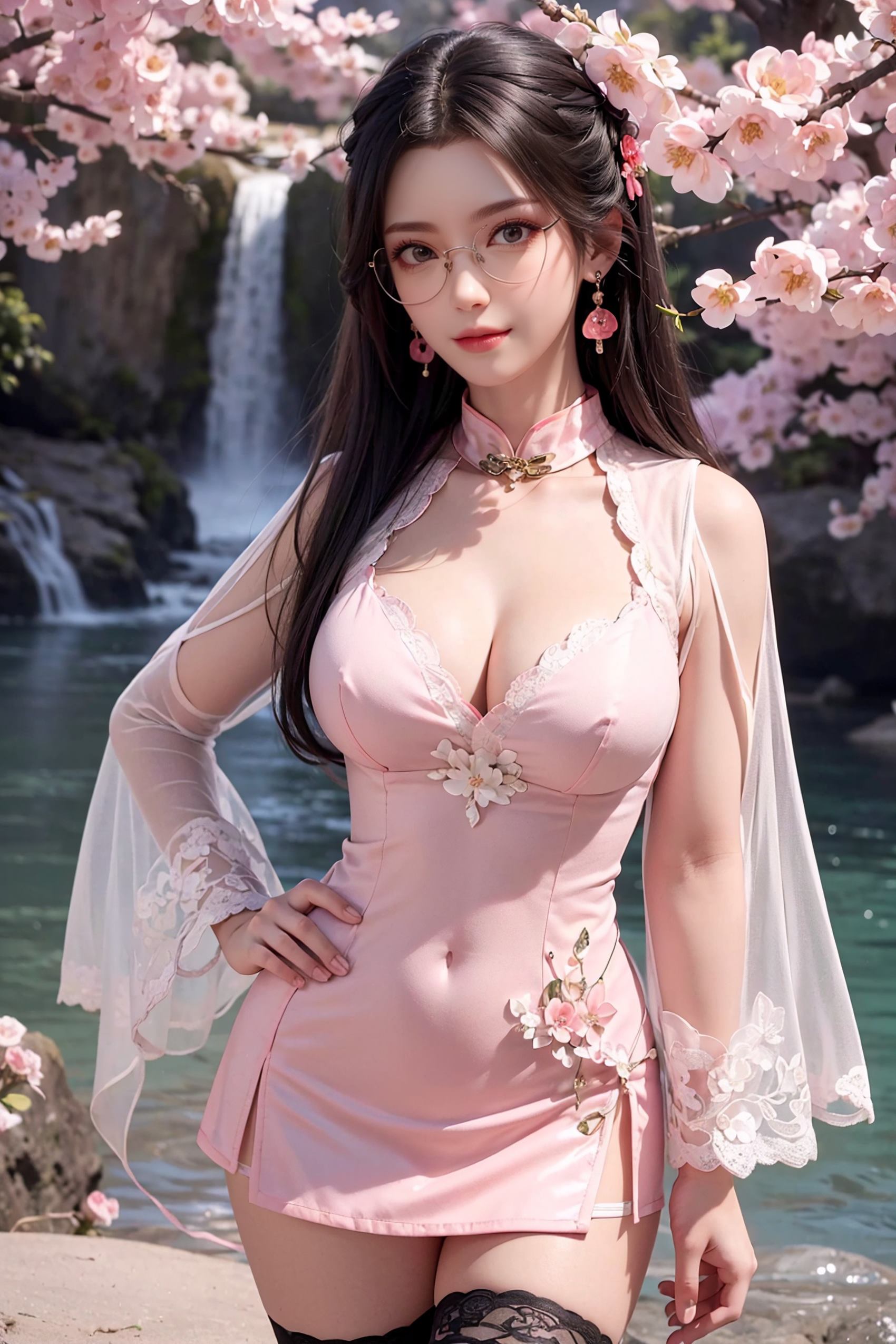 图片[63]-[AI绘画]星辰变-姜立 旗袍清凉[92P] – 速更版-美库