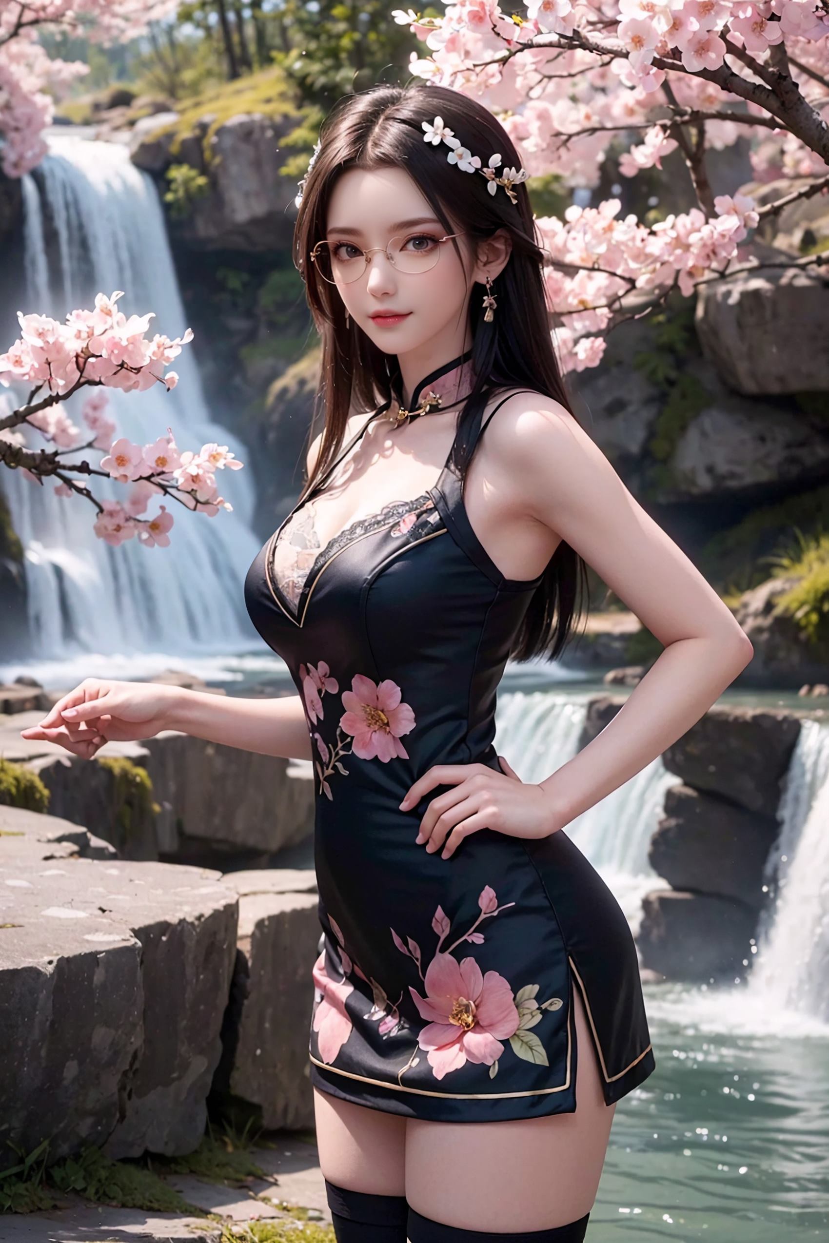 图片[77]-[AI绘画]星辰变-姜立 旗袍清凉[92P] – 速更版-美库