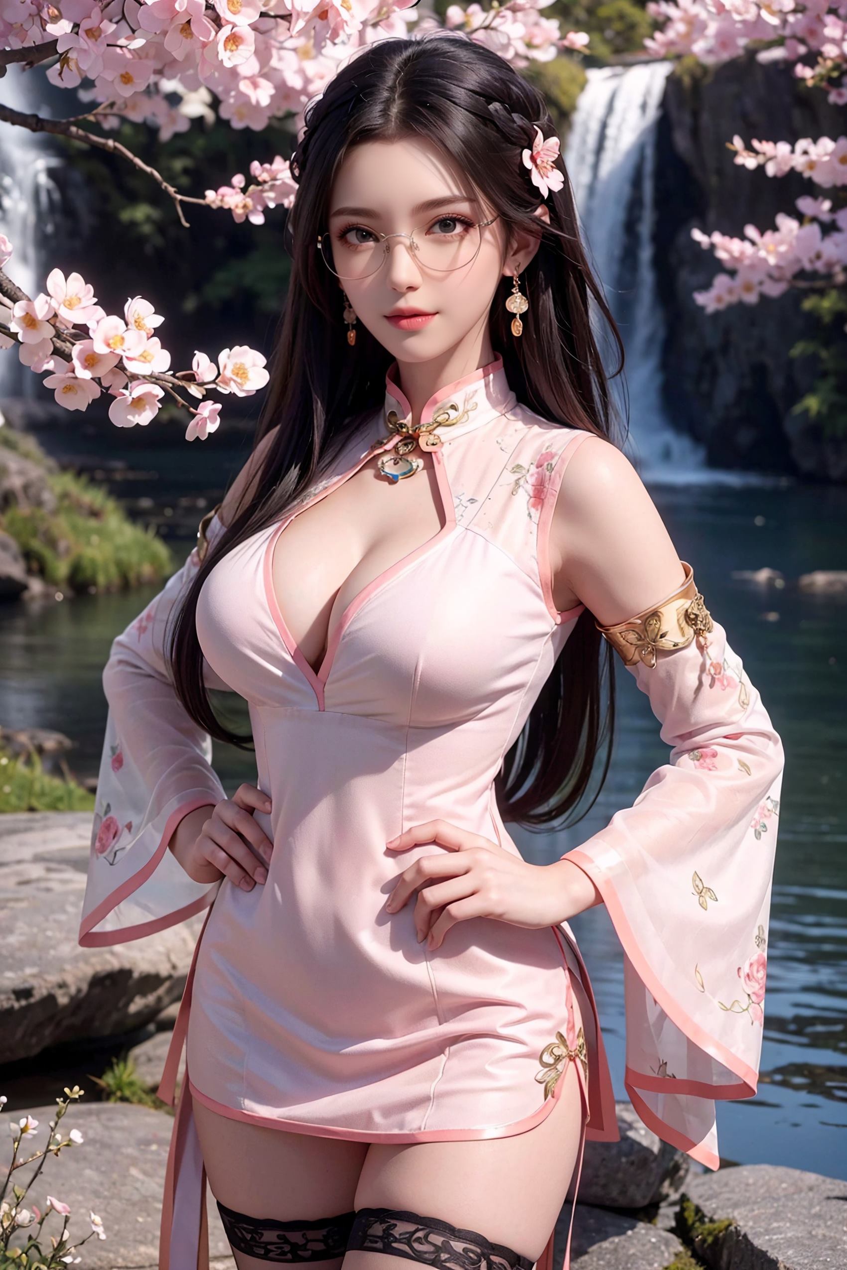 图片[84]-[AI绘画]星辰变-姜立 旗袍清凉[92P] – 速更版-美库