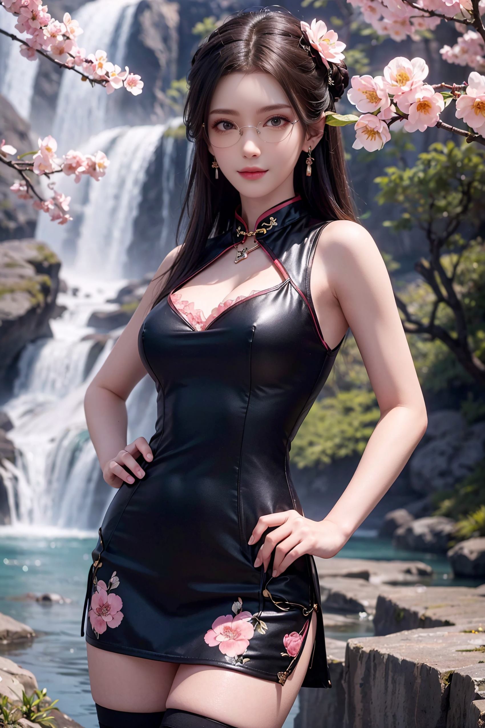 图片[87]-[AI绘画]星辰变-姜立 旗袍清凉[92P] – 速更版-美库