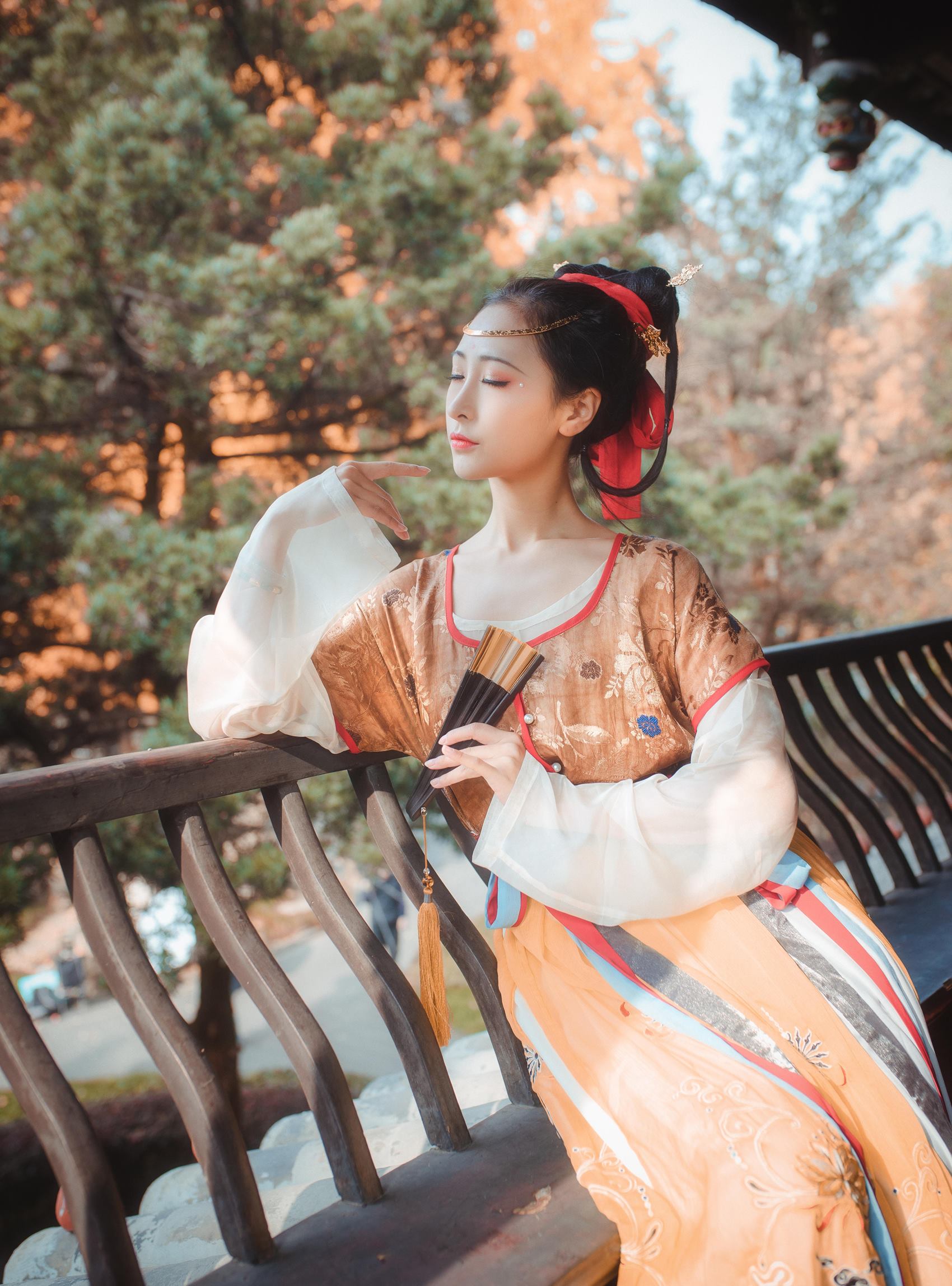 图片[11]-拿相机的执义  – 汉服写真头上金爵钗[13P] – 速更版-美库