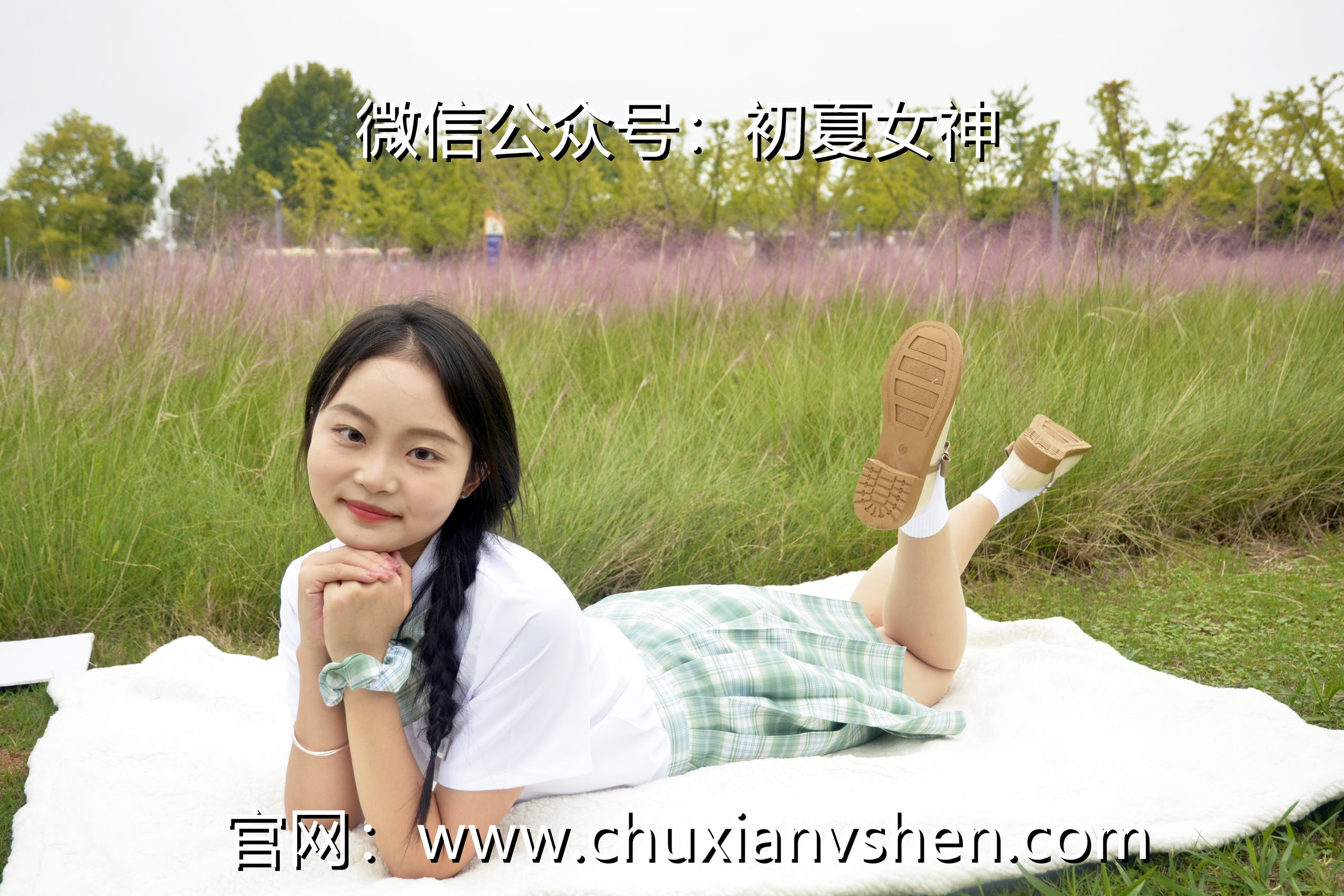 图片[21]-初夏女神 NO.103 双双 雪松JK套[140P] – 速更版-美库