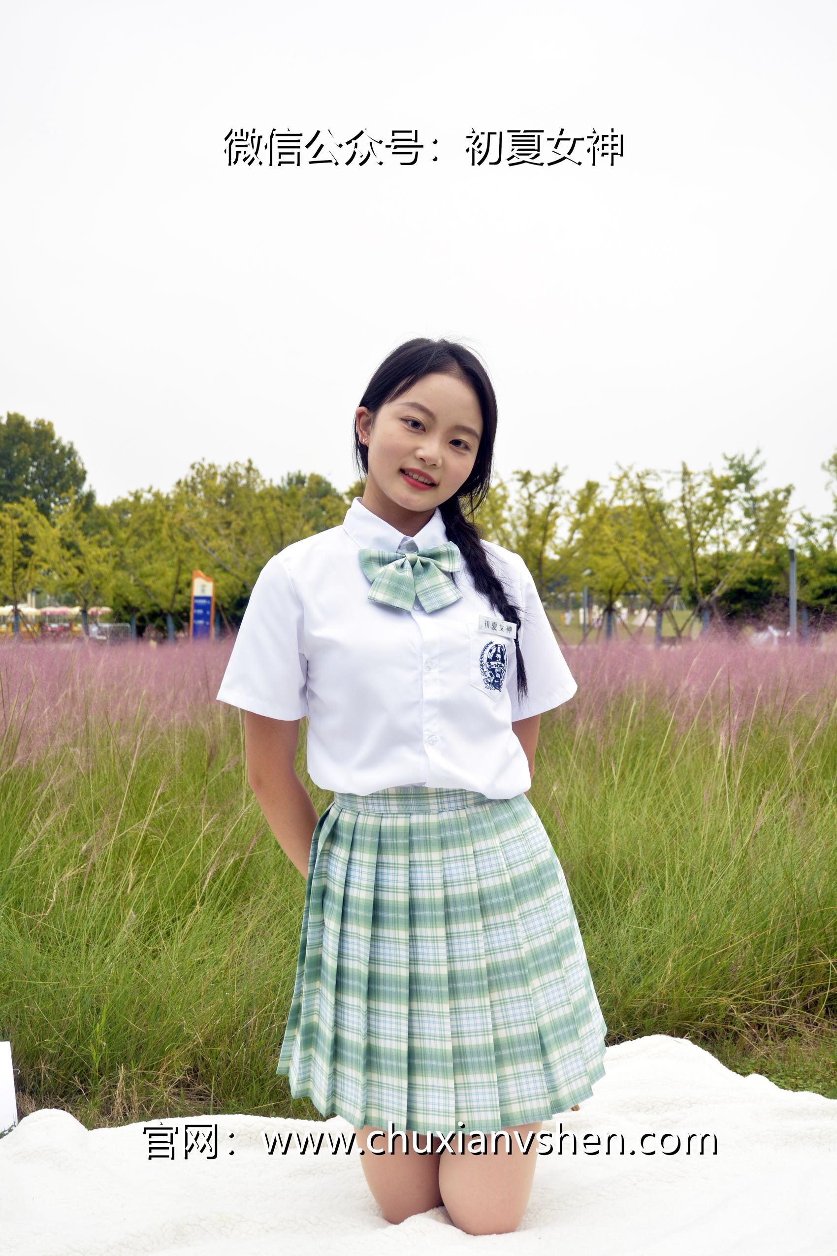 图片[28]-初夏女神 NO.103 双双 雪松JK套[140P] – 速更版-美库