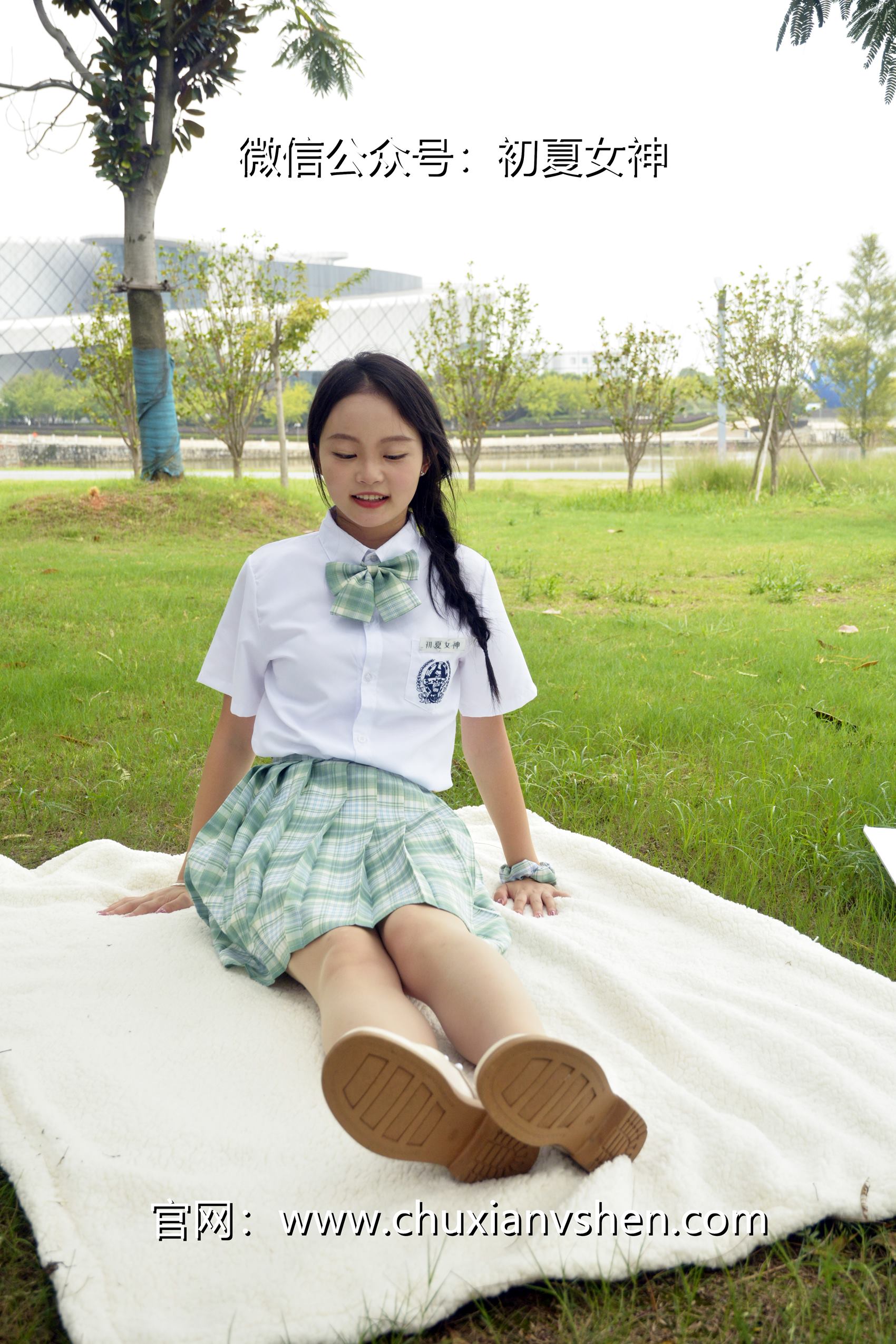 图片[30]-初夏女神 NO.103 双双 雪松JK套[140P] – 速更版-美库