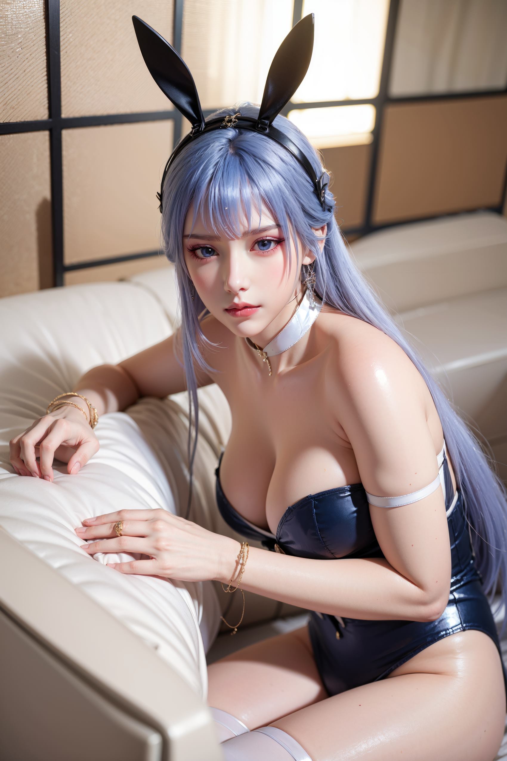 图片[34]-AI绘画 190 百炼成神-天穹 居家兔女郎[37P] – 速更版-美库