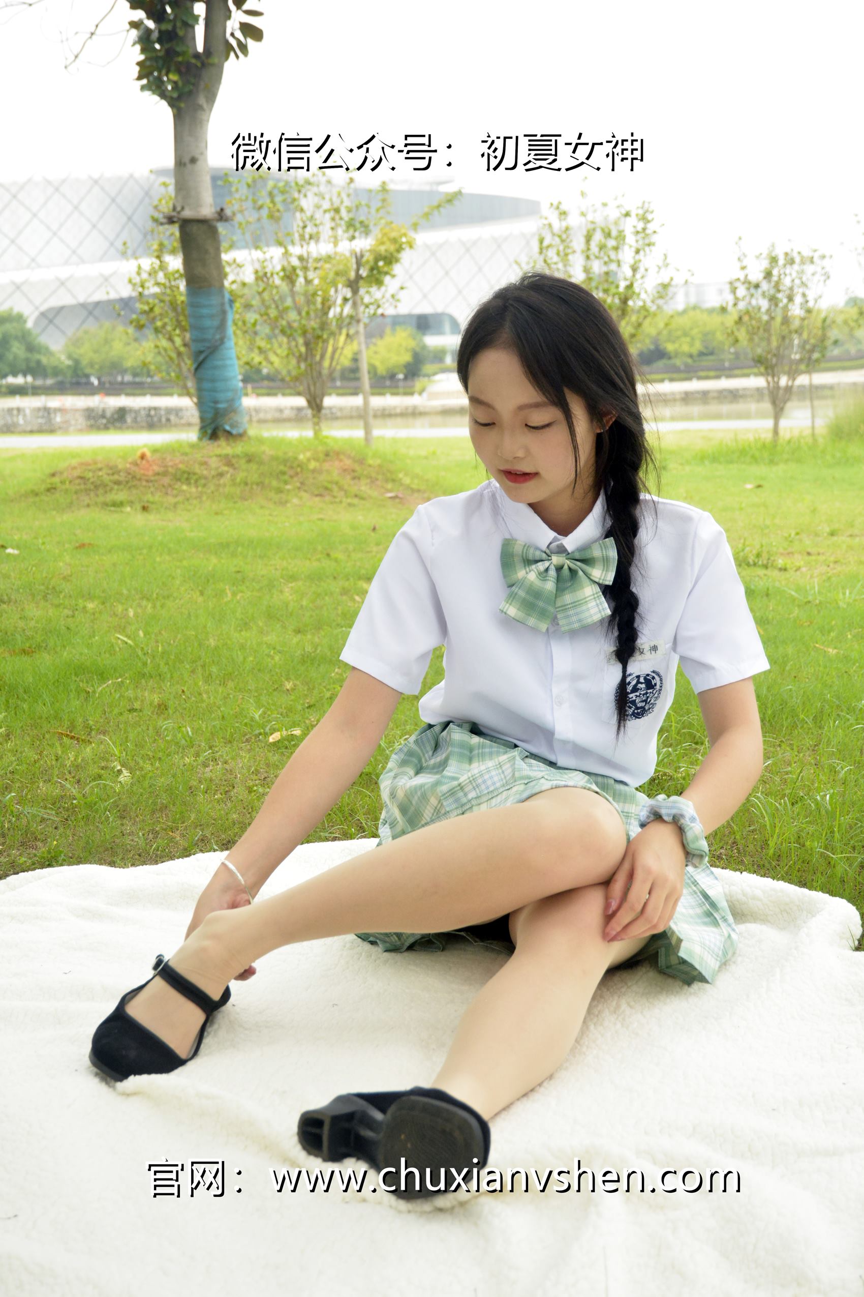 图片[47]-初夏女神 NO.103 双双 雪松JK套[140P] – 速更版-美库