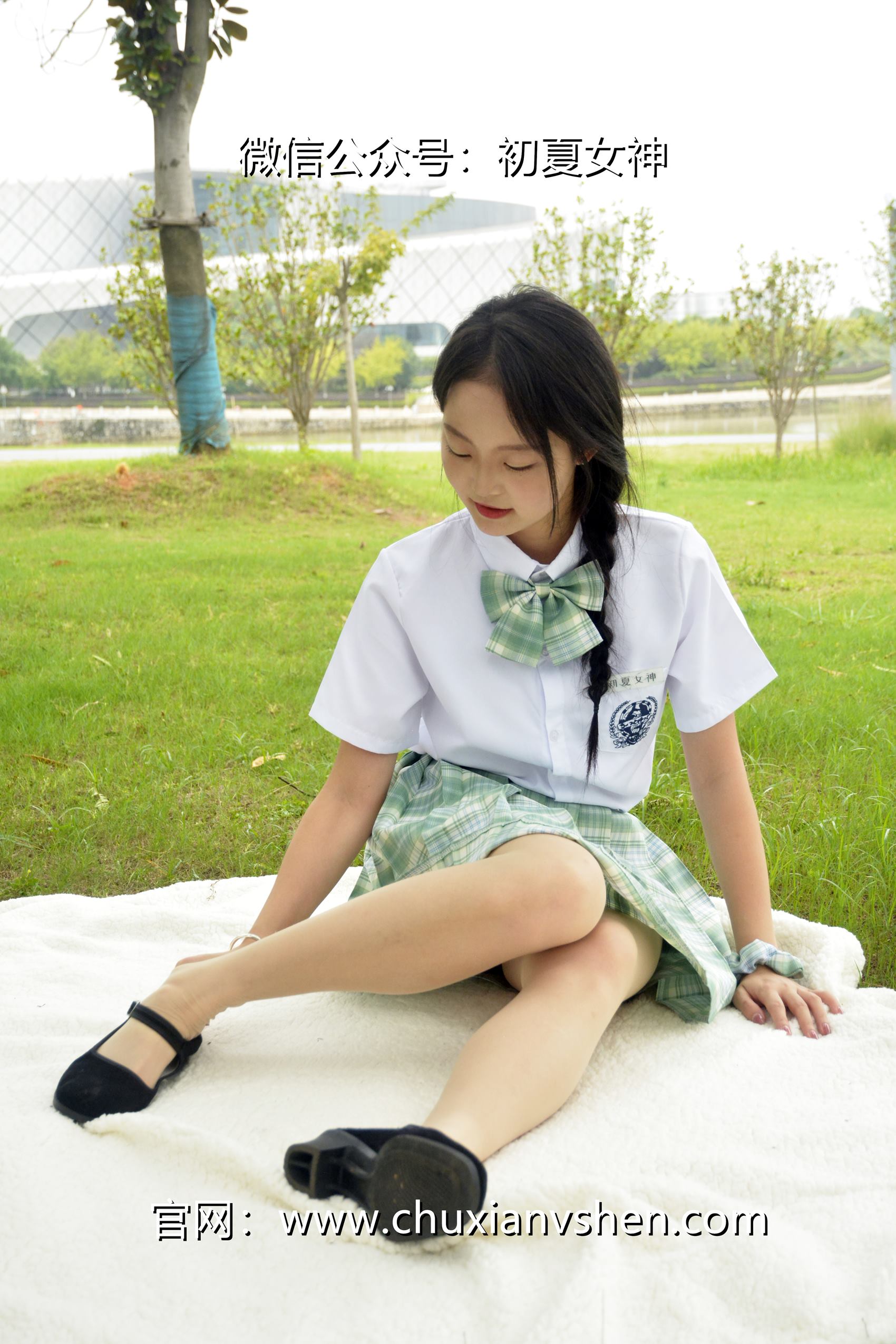 图片[48]-初夏女神 NO.103 双双 雪松JK套[140P] – 速更版-美库