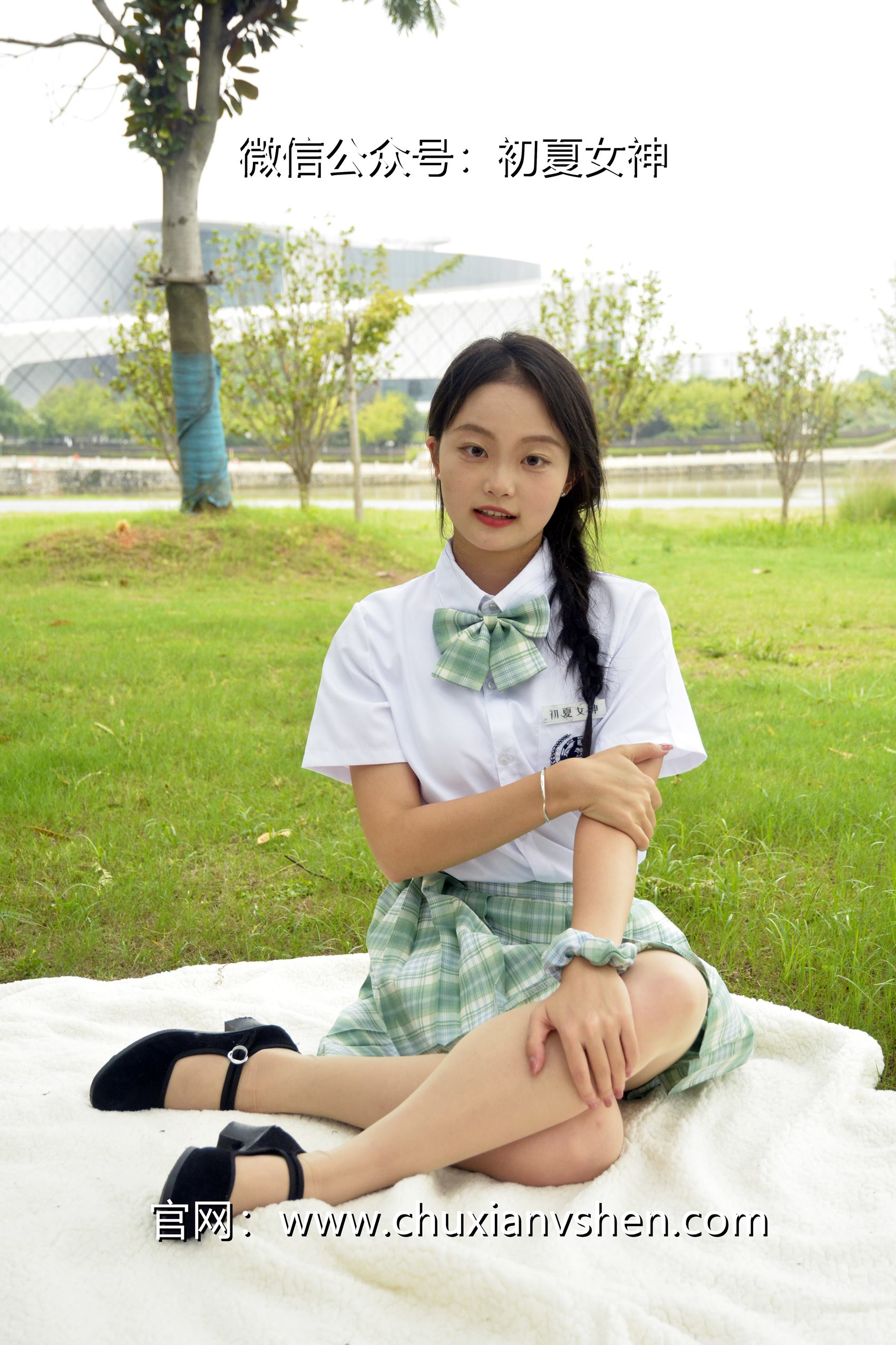 图片[51]-初夏女神 NO.103 双双 雪松JK套[140P] – 速更版-美库