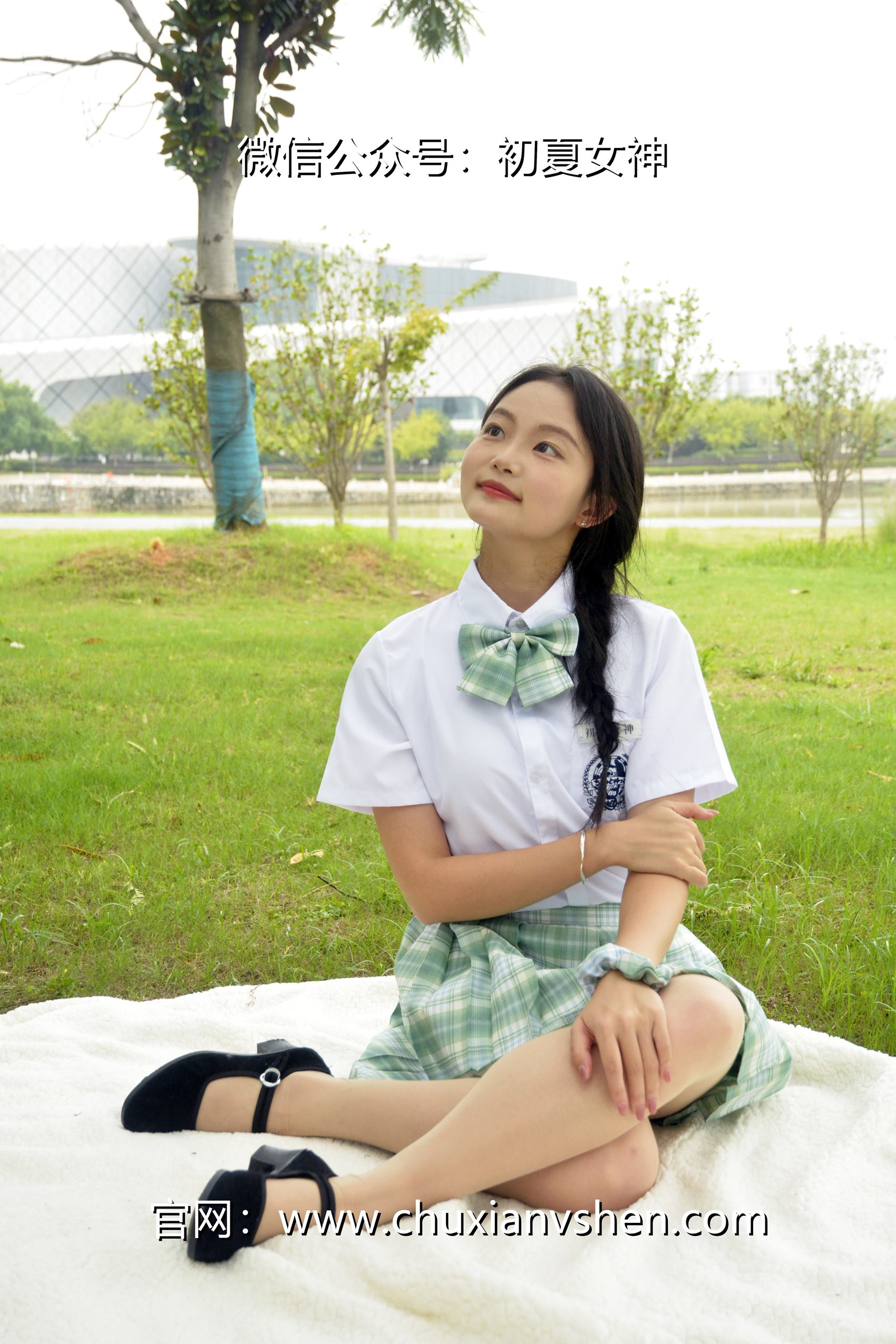 图片[52]-初夏女神 NO.103 双双 雪松JK套[140P] – 速更版-美库