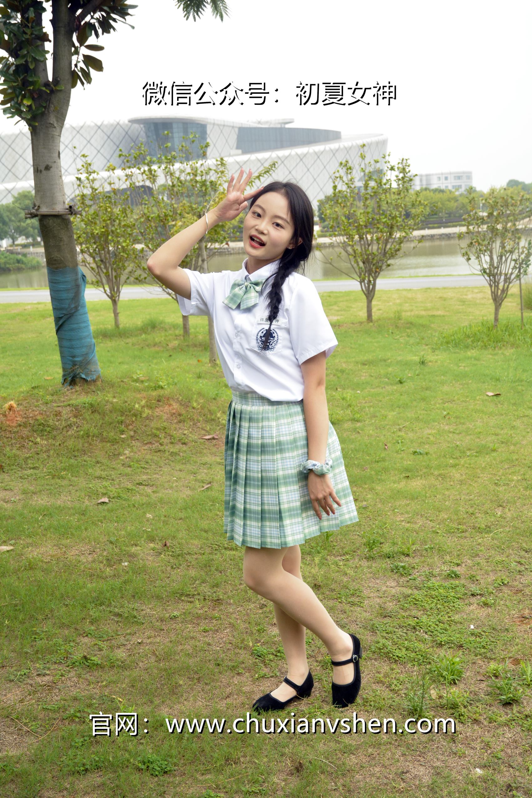 图片[54]-初夏女神 NO.103 双双 雪松JK套[140P] – 速更版-美库