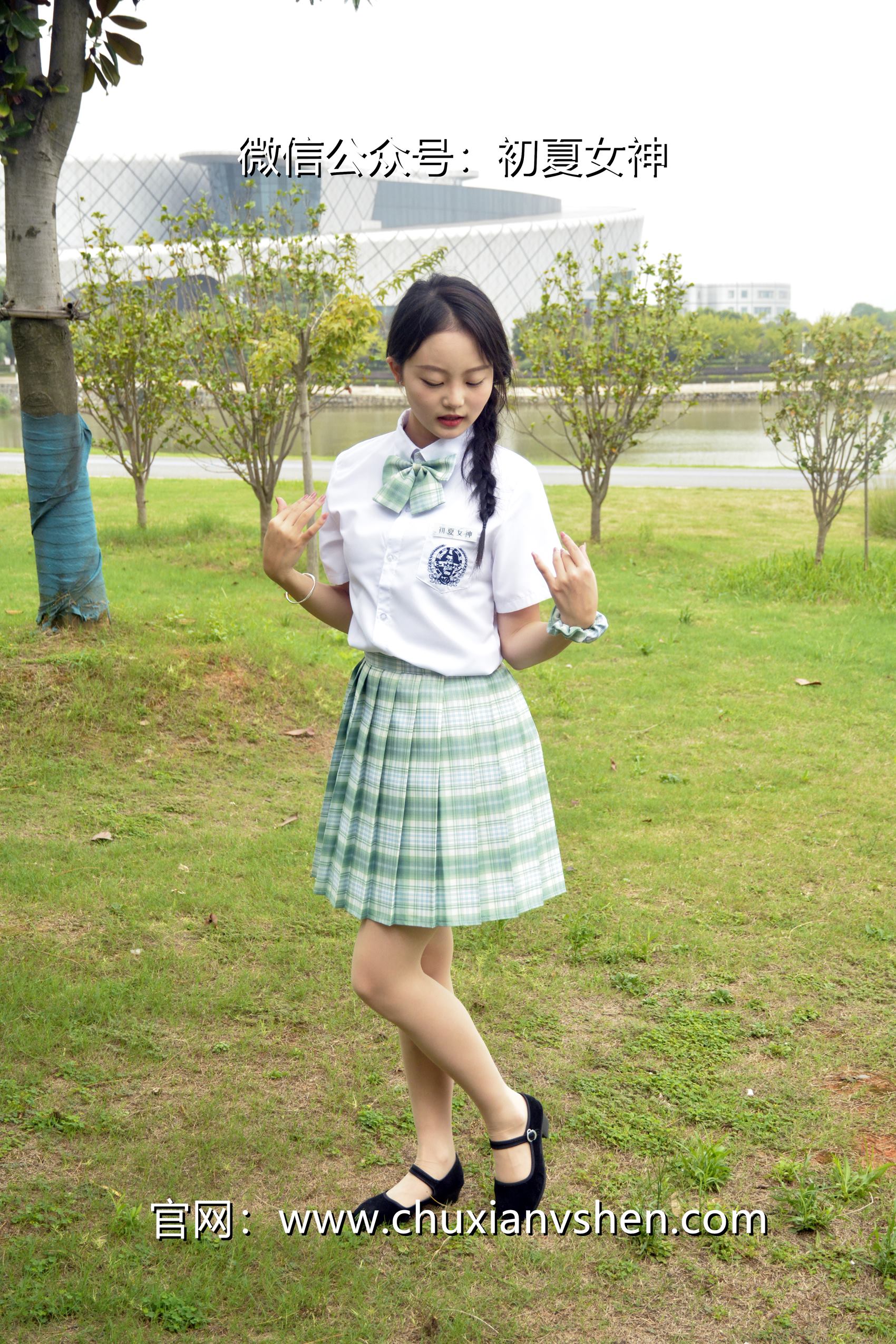 图片[55]-初夏女神 NO.103 双双 雪松JK套[140P] – 速更版-美库