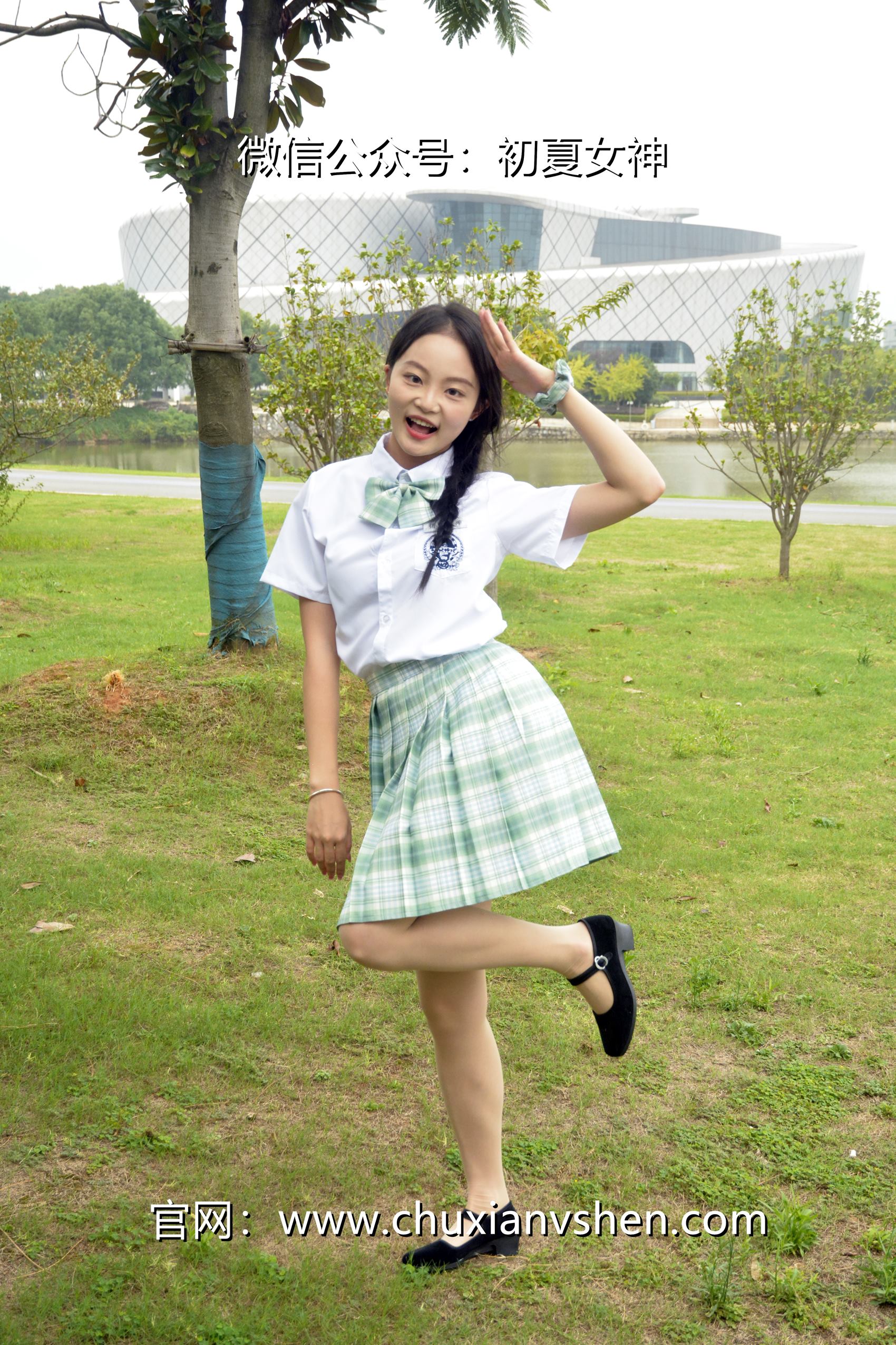 图片[56]-初夏女神 NO.103 双双 雪松JK套[140P] – 速更版-美库