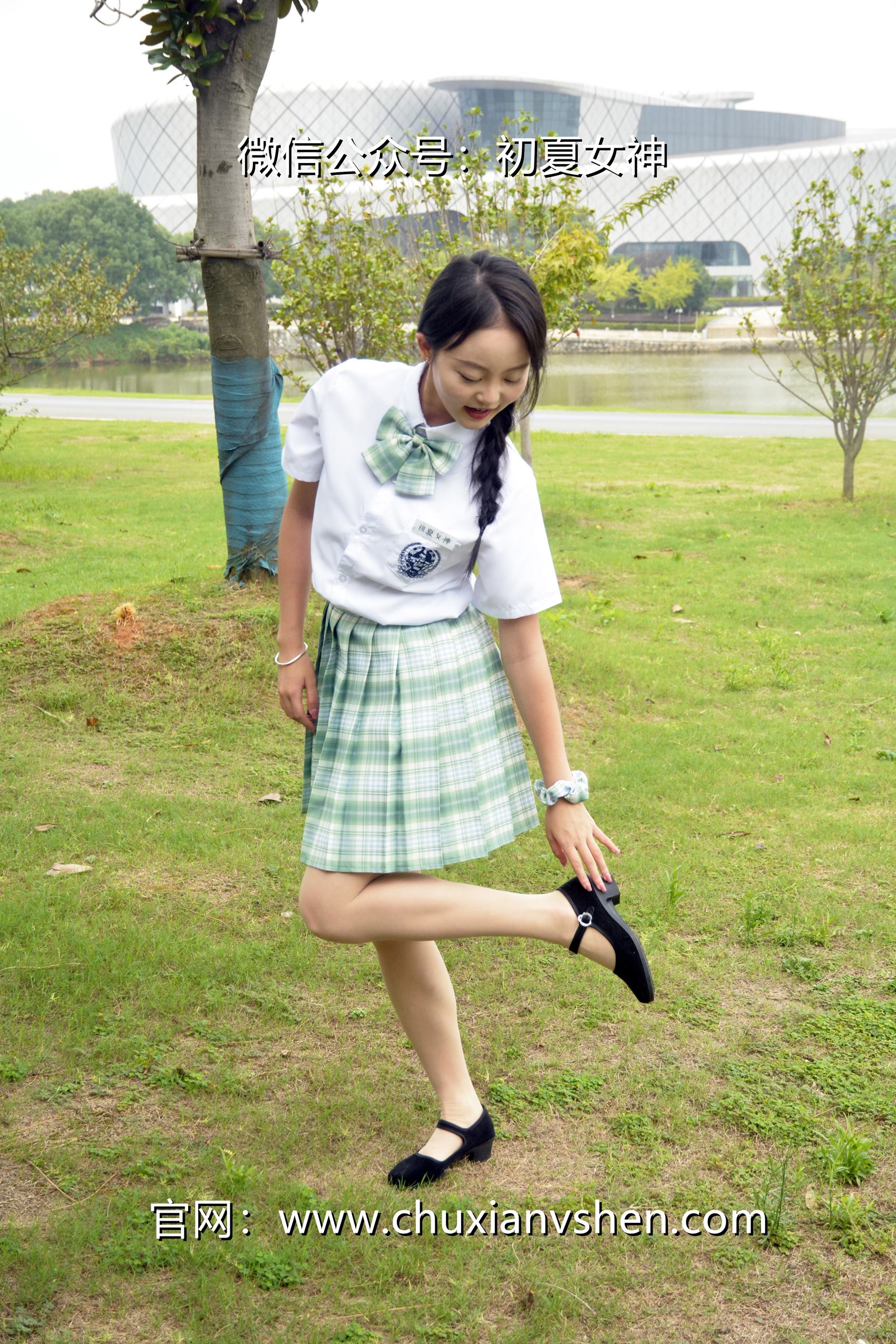 图片[58]-初夏女神 NO.103 双双 雪松JK套[140P] – 速更版-美库