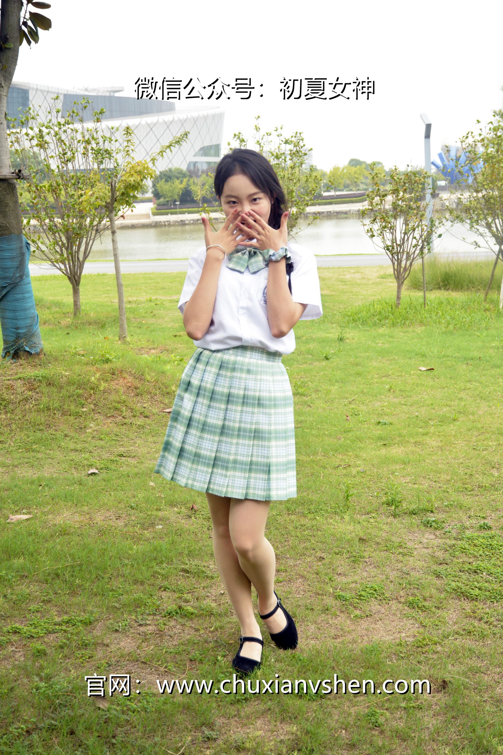 图片[59]-初夏女神 NO.103 双双 雪松JK套[140P] – 速更版-美库