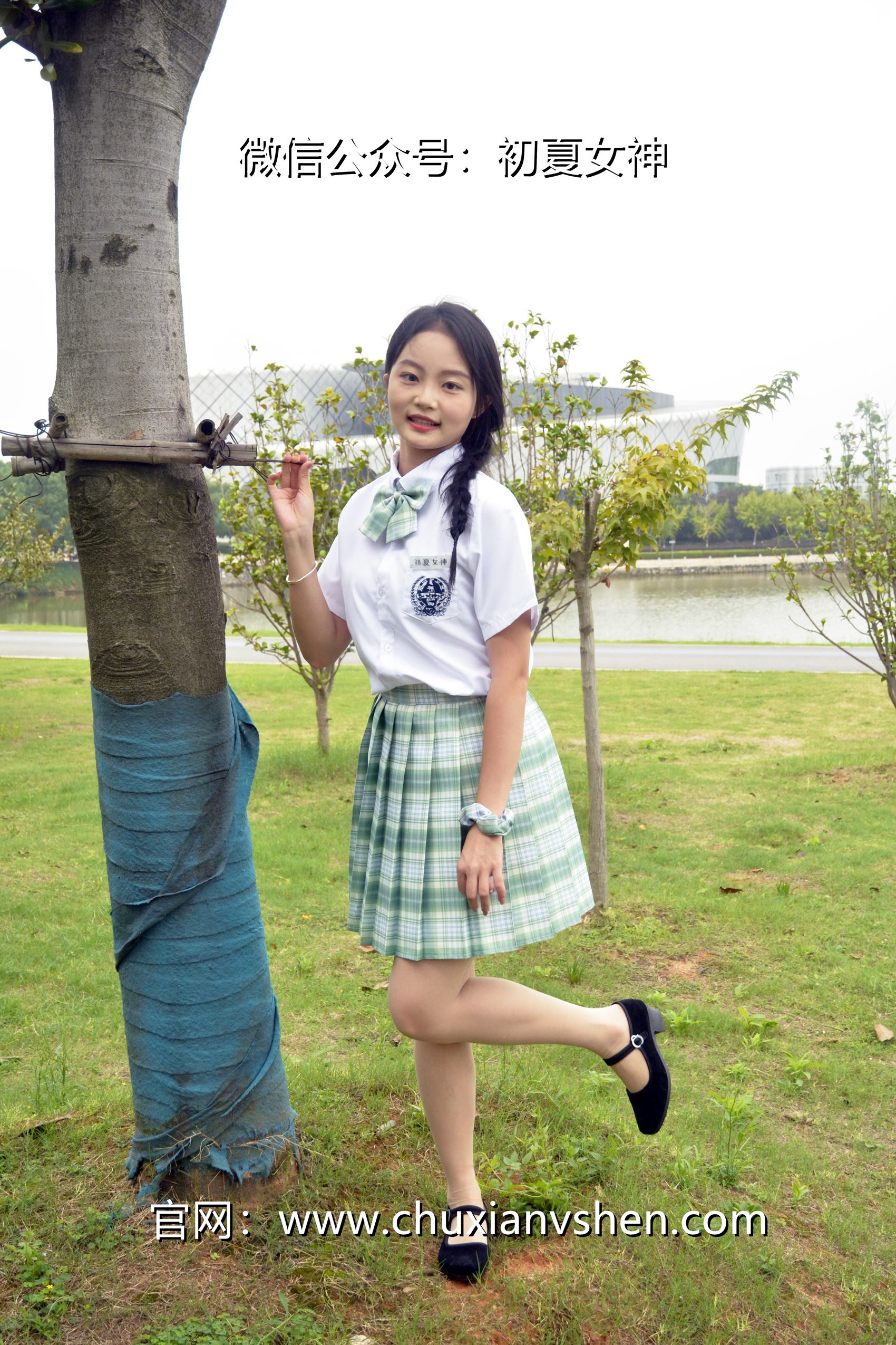 图片[62]-初夏女神 NO.103 双双 雪松JK套[140P] – 速更版-美库