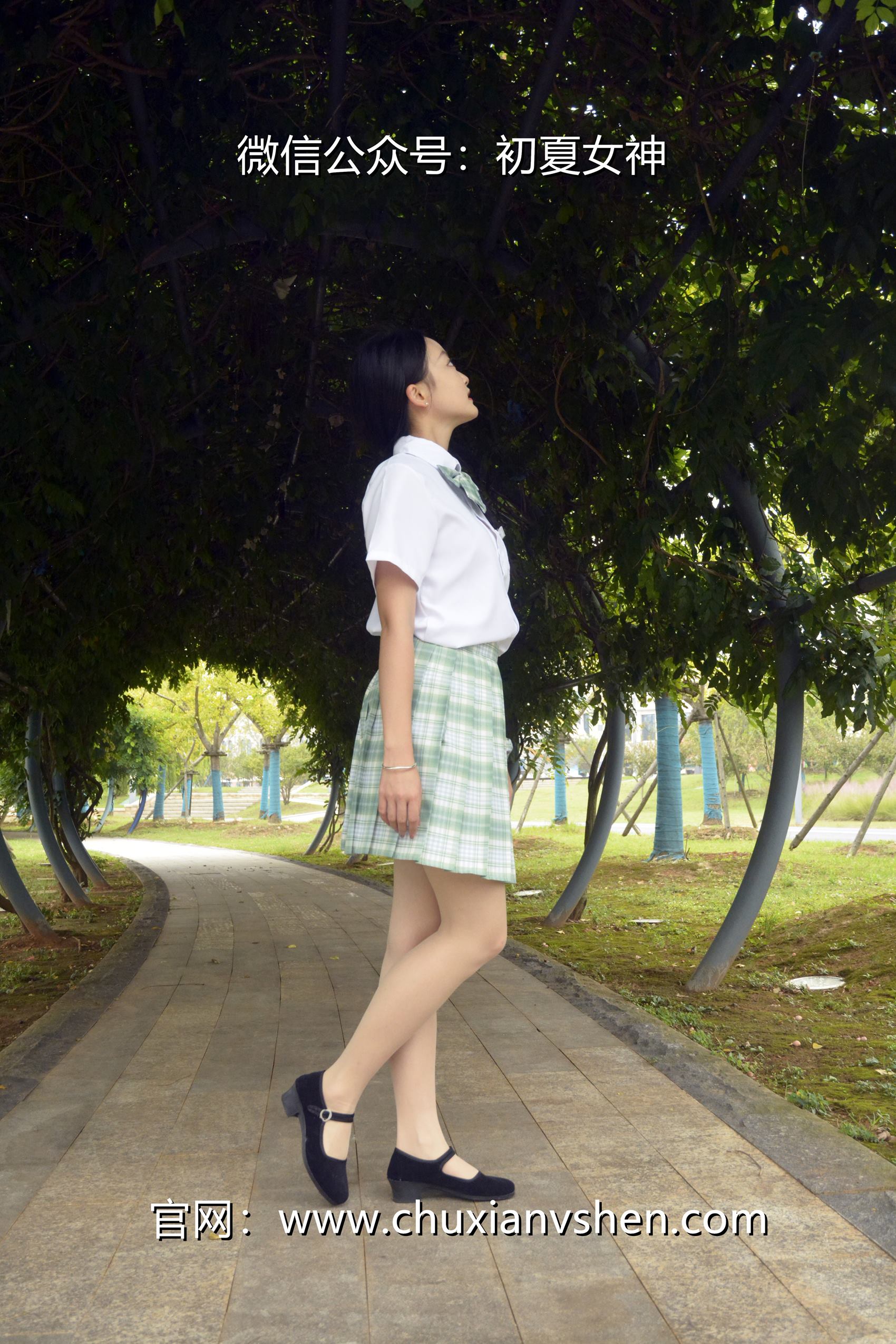 图片[63]-初夏女神 NO.103 双双 雪松JK套[140P] – 速更版-美库