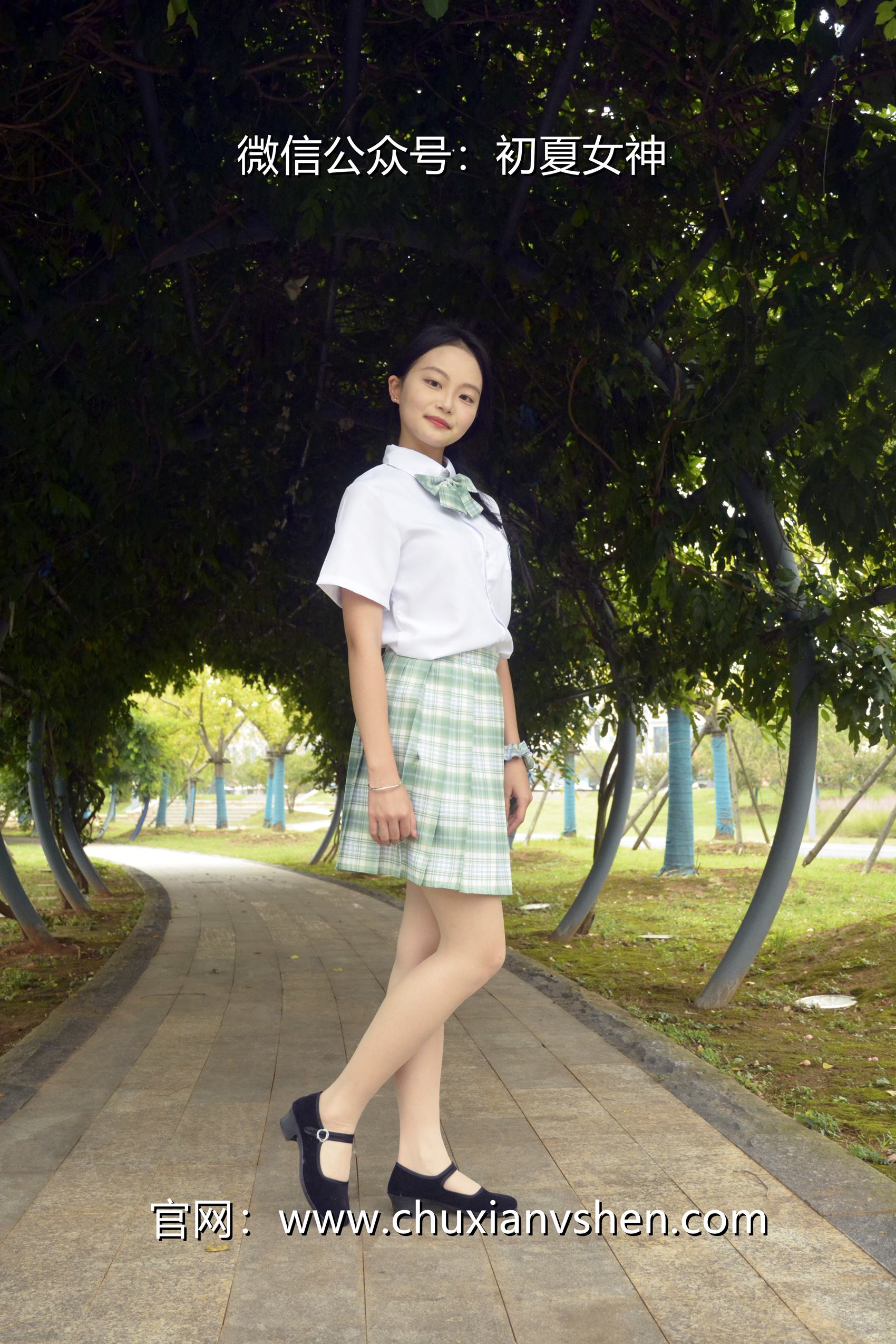 图片[64]-初夏女神 NO.103 双双 雪松JK套[140P] – 速更版-美库