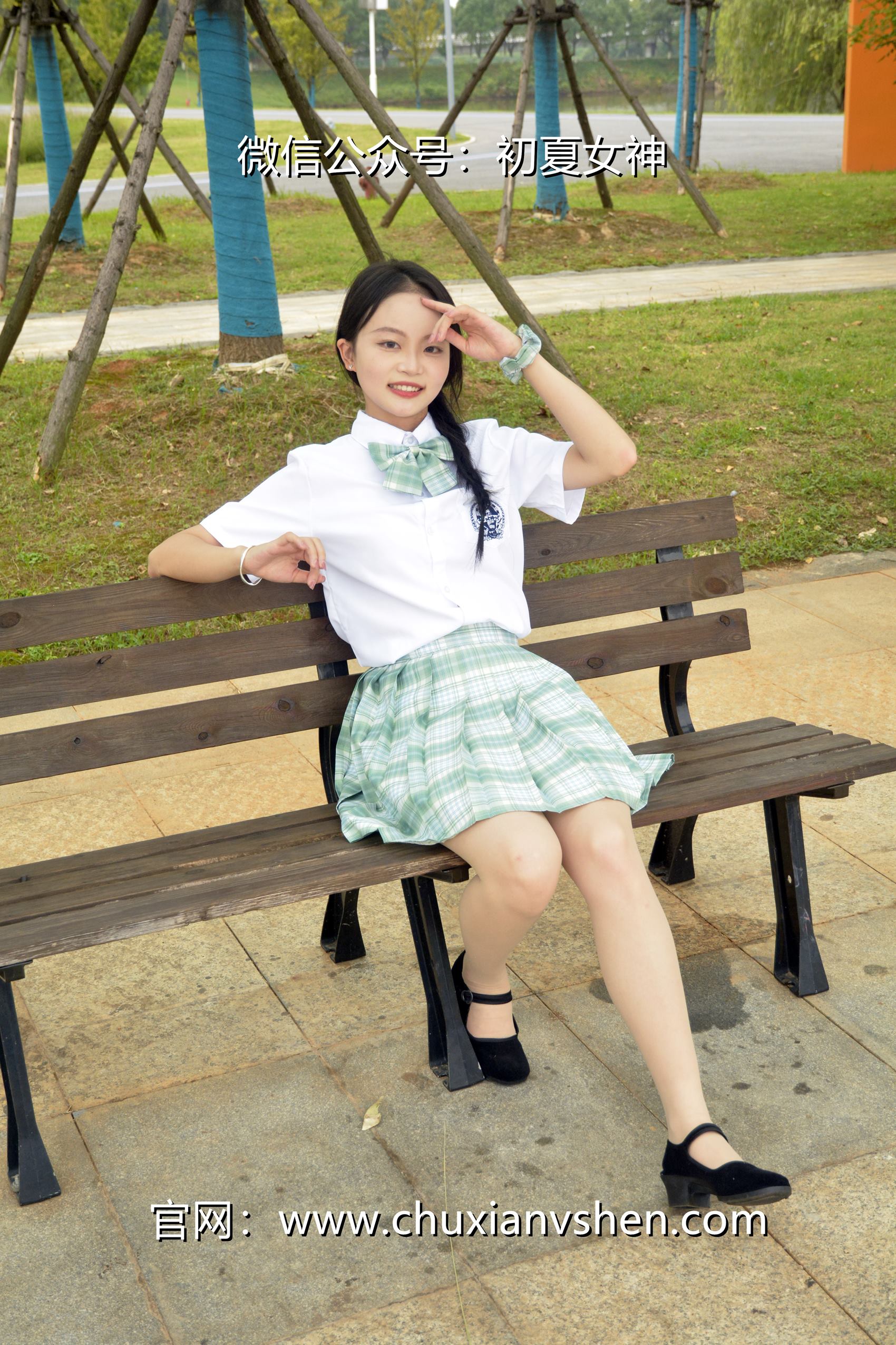 图片[69]-初夏女神 NO.103 双双 雪松JK套[140P] – 速更版-美库