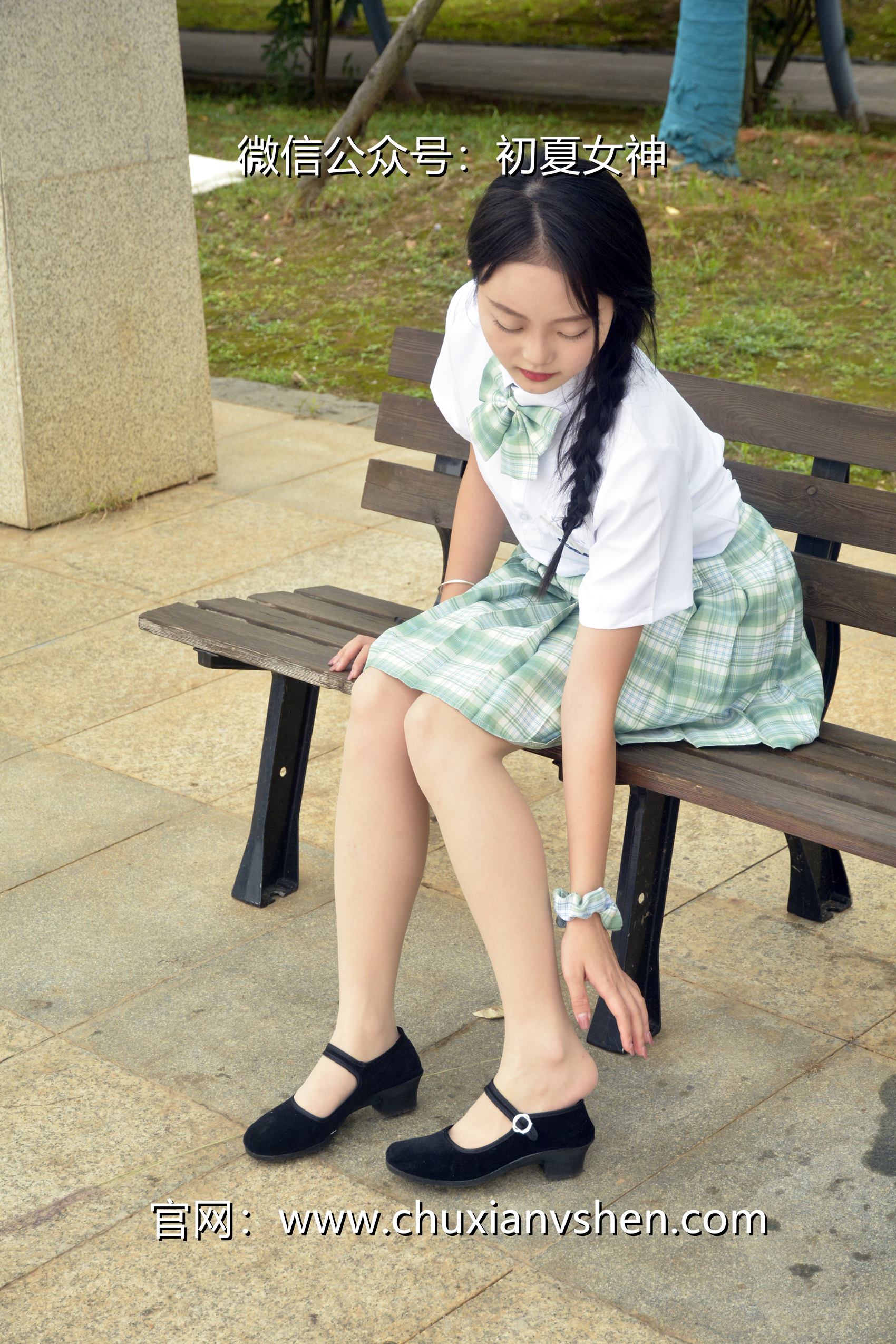 图片[73]-初夏女神 NO.103 双双 雪松JK套[140P] – 速更版-美库