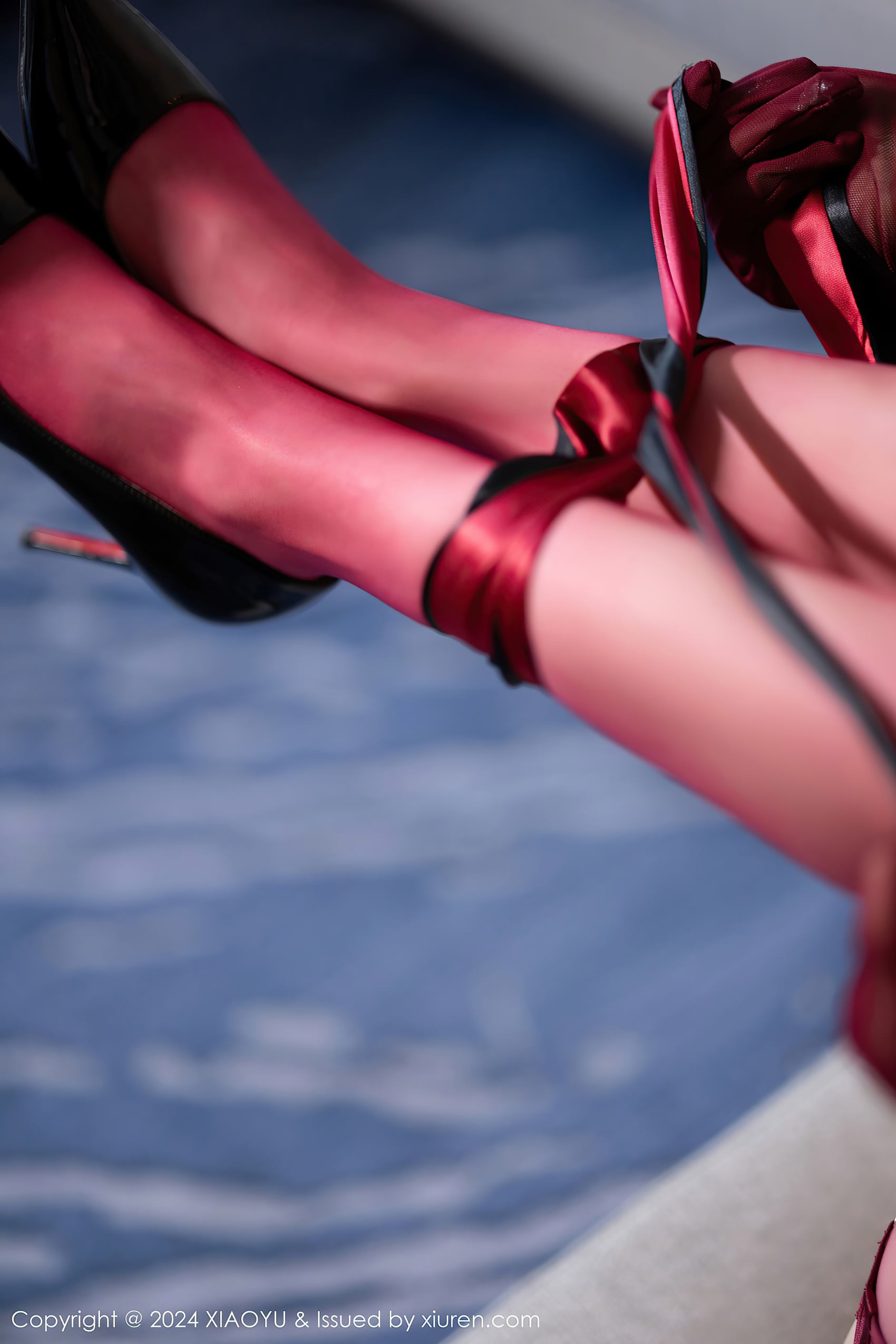 图片[23]-[XIAOYU语画界]2024.02.28 VOL.1210 李丽莎 惊喜红丝 [35+1P] – 速更版-美库