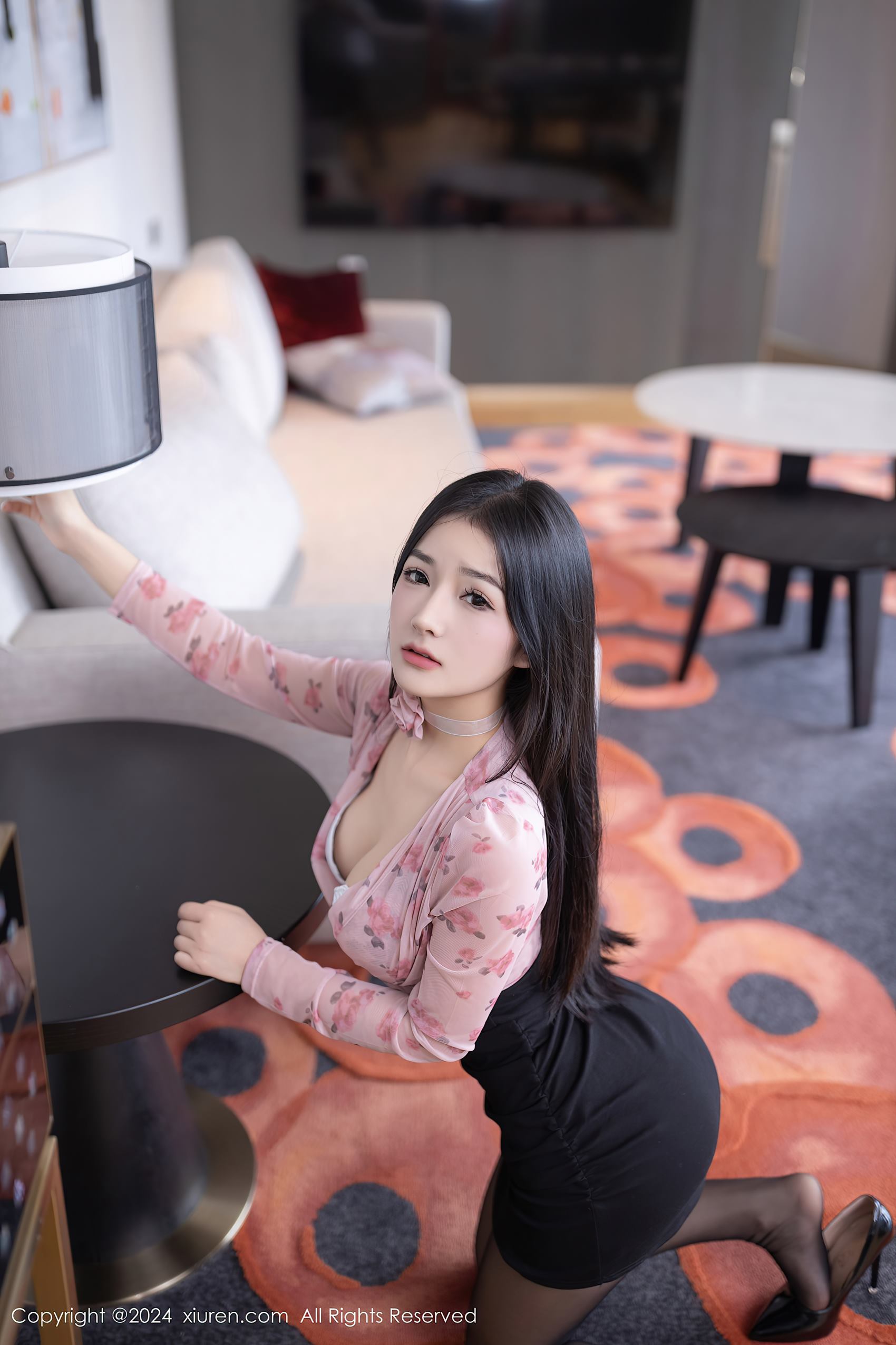 图片[43]-[Xiuren秀人网]2024.03.06 NO.8187 小茶茶tea 黑色包臀裙 [42+1P] – 速更版-美库