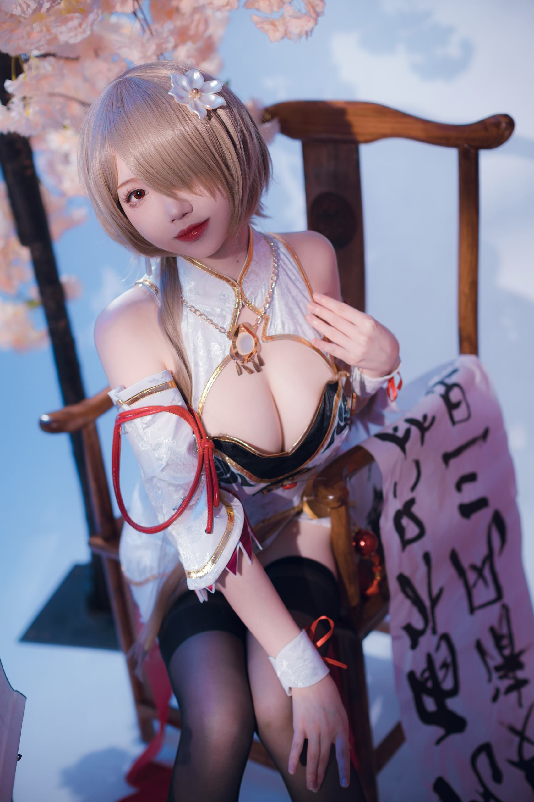 图片[19]-雪晴Astra  – 崩坏3丽塔 浣溪沙旗袍[46P] – 速更版-美库