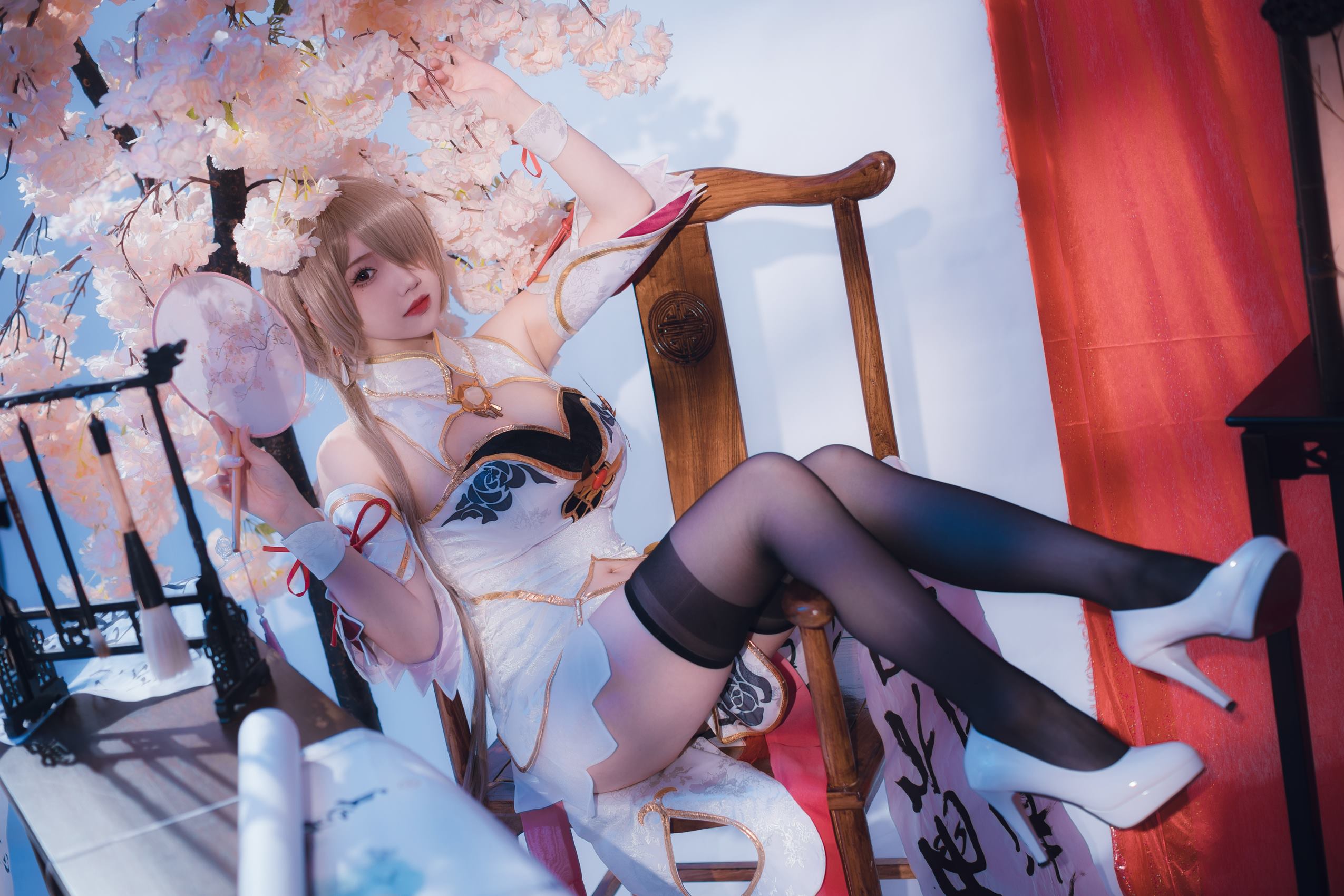 图片[22]-雪晴Astra  – 崩坏3丽塔 浣溪沙旗袍[46P] – 速更版-美库