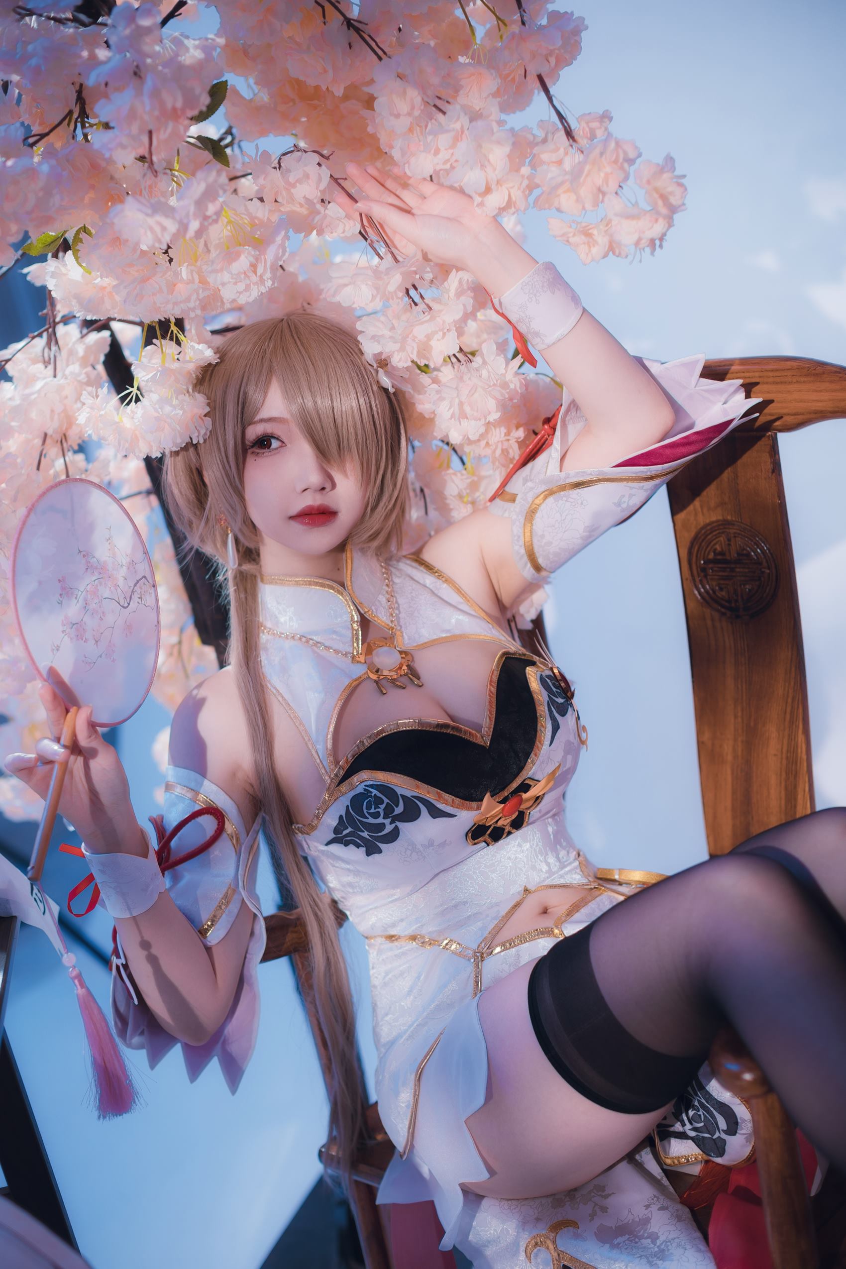 图片[25]-雪晴Astra  – 崩坏3丽塔 浣溪沙旗袍[46P] – 速更版-美库