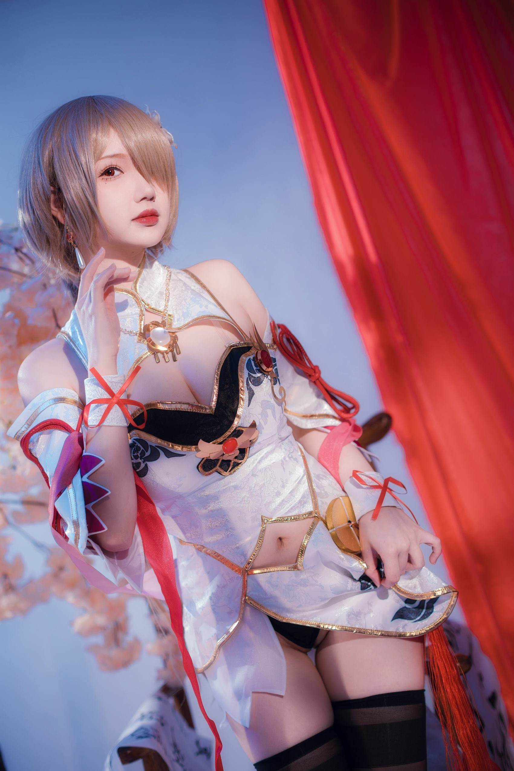 图片[45]-雪晴Astra  – 崩坏3丽塔 浣溪沙旗袍[46P] – 速更版-美库