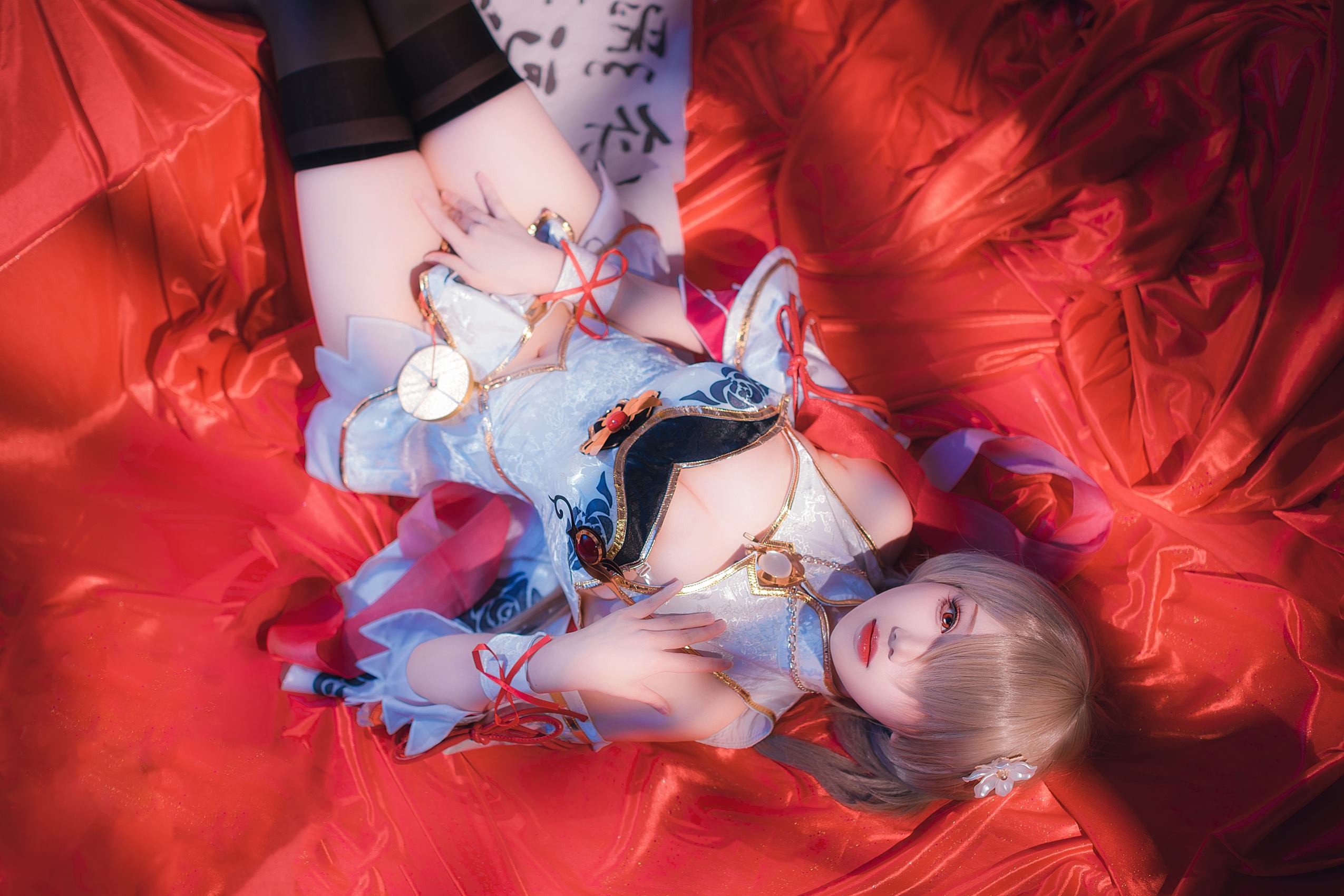 图片[46]-雪晴Astra  – 崩坏3丽塔 浣溪沙旗袍[46P] – 速更版-美库