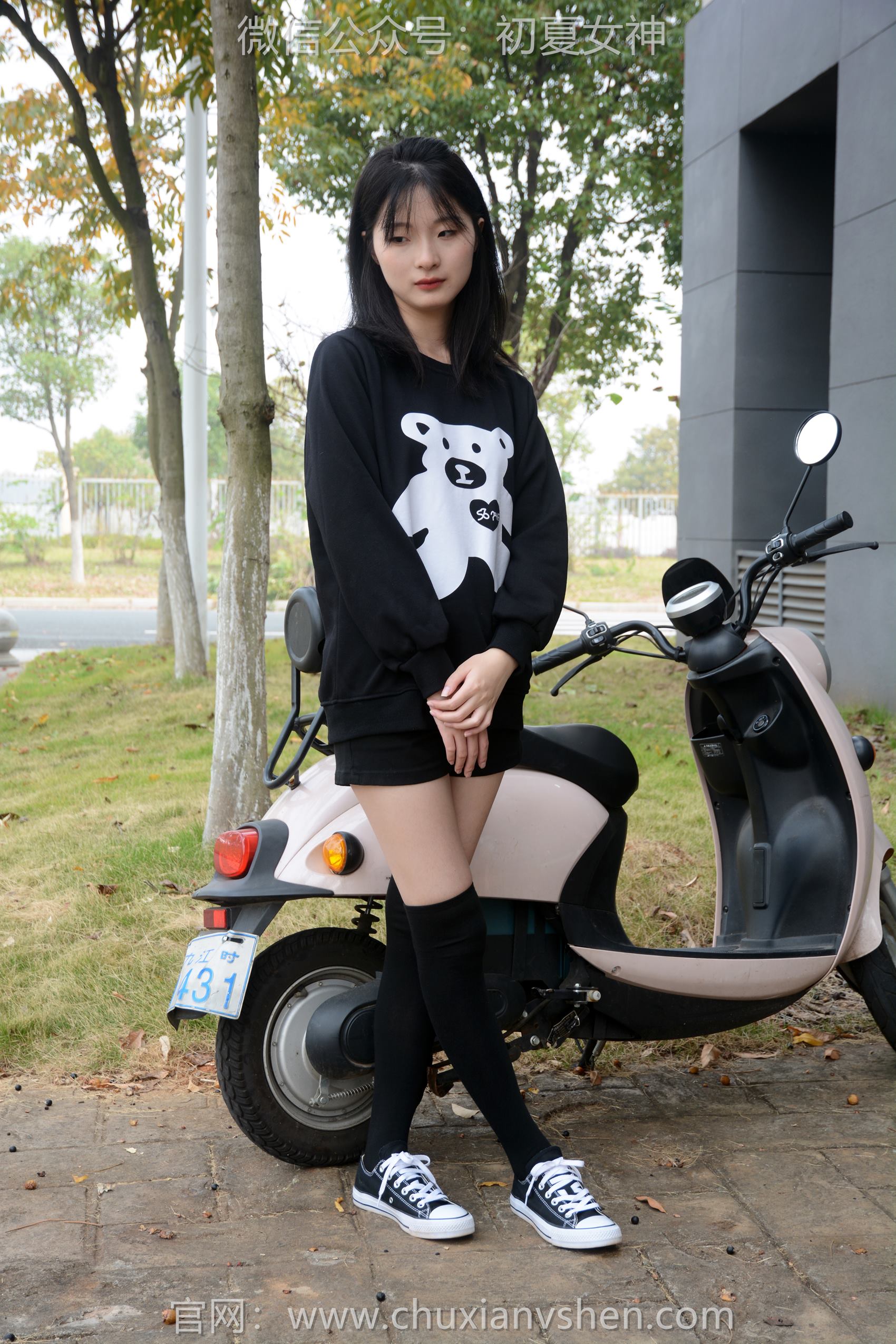 图片[12]-初夏女神 NO.104 安妮 小熊卫衣[110P] – 速更版-美库