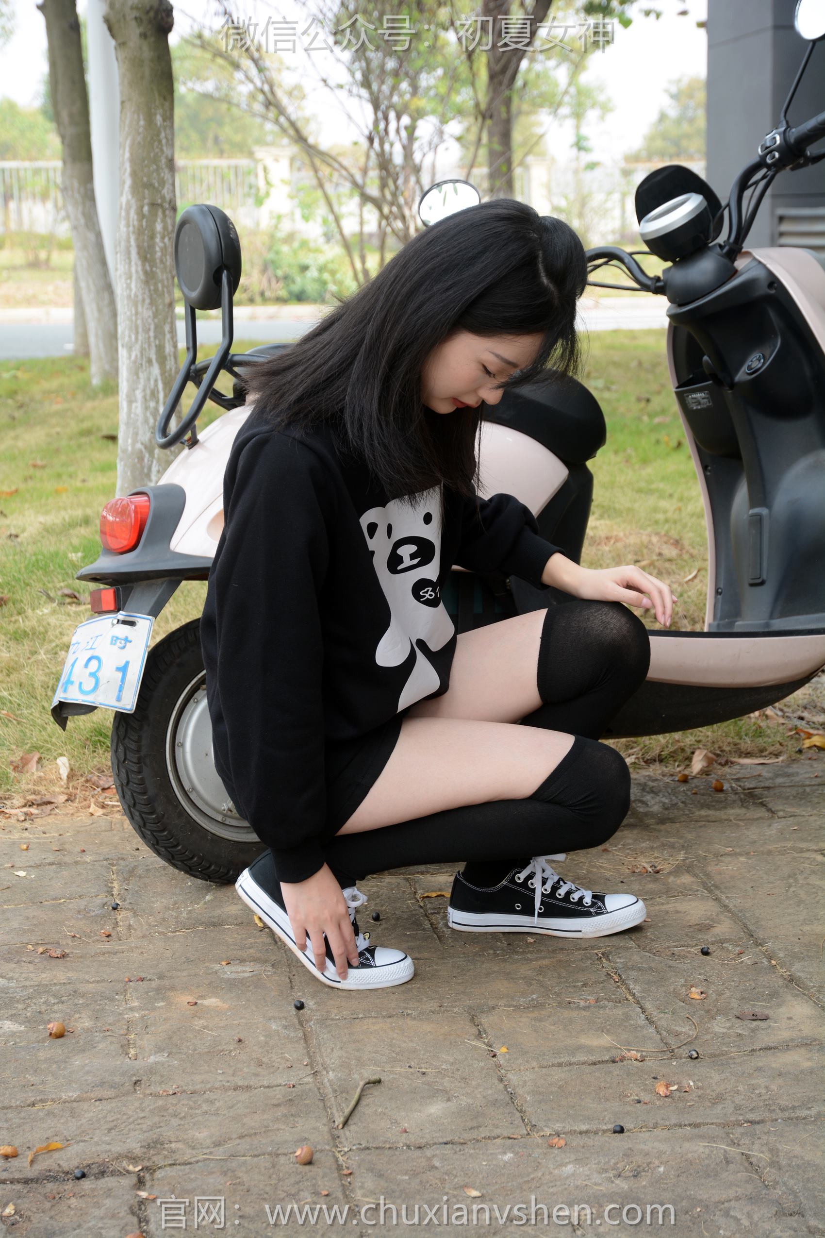 图片[14]-初夏女神 NO.104 安妮 小熊卫衣[110P] – 速更版-美库