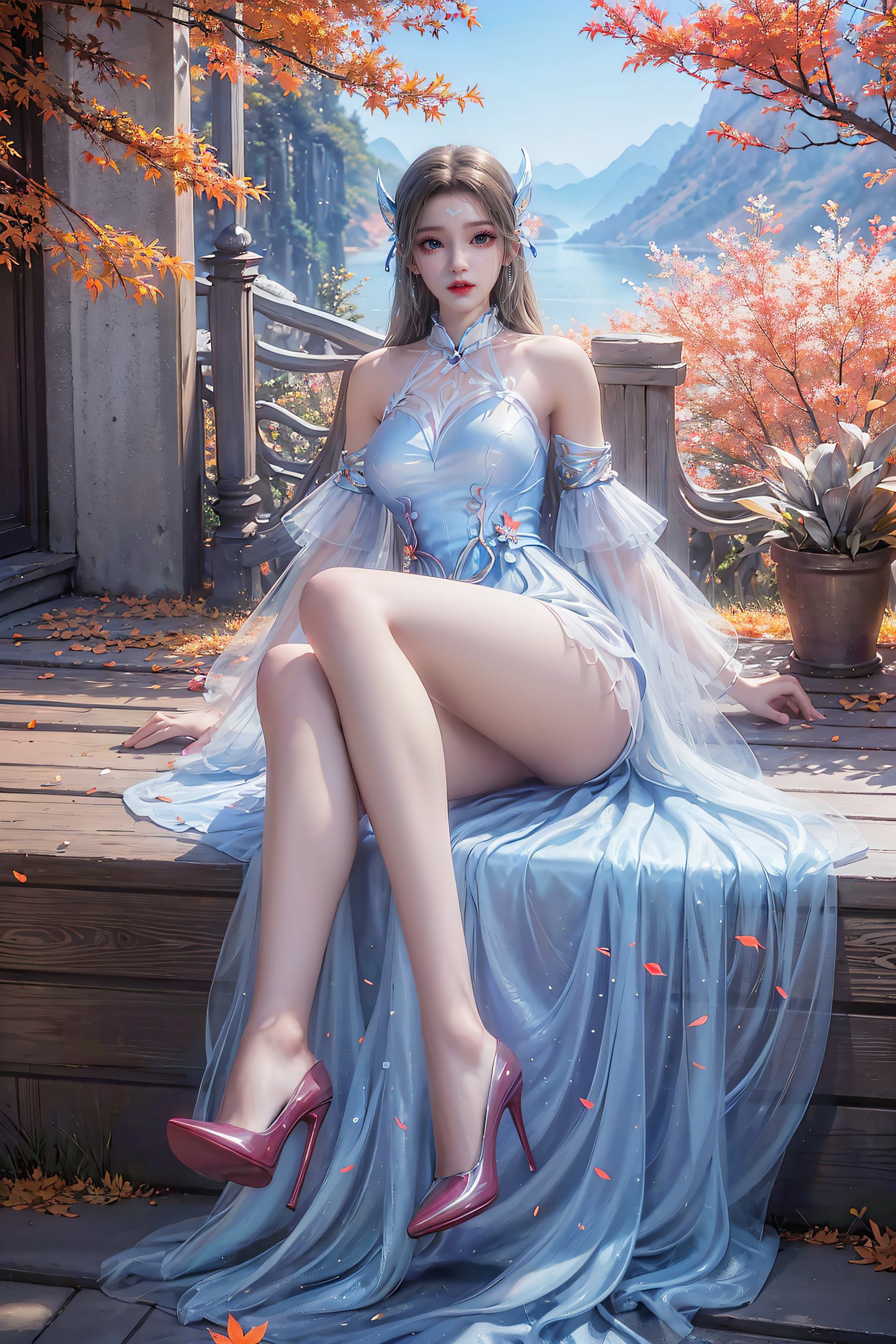 图片[11]-AI绘画 192 独步逍遥-雪言 精品[26P] – 速更版-美库