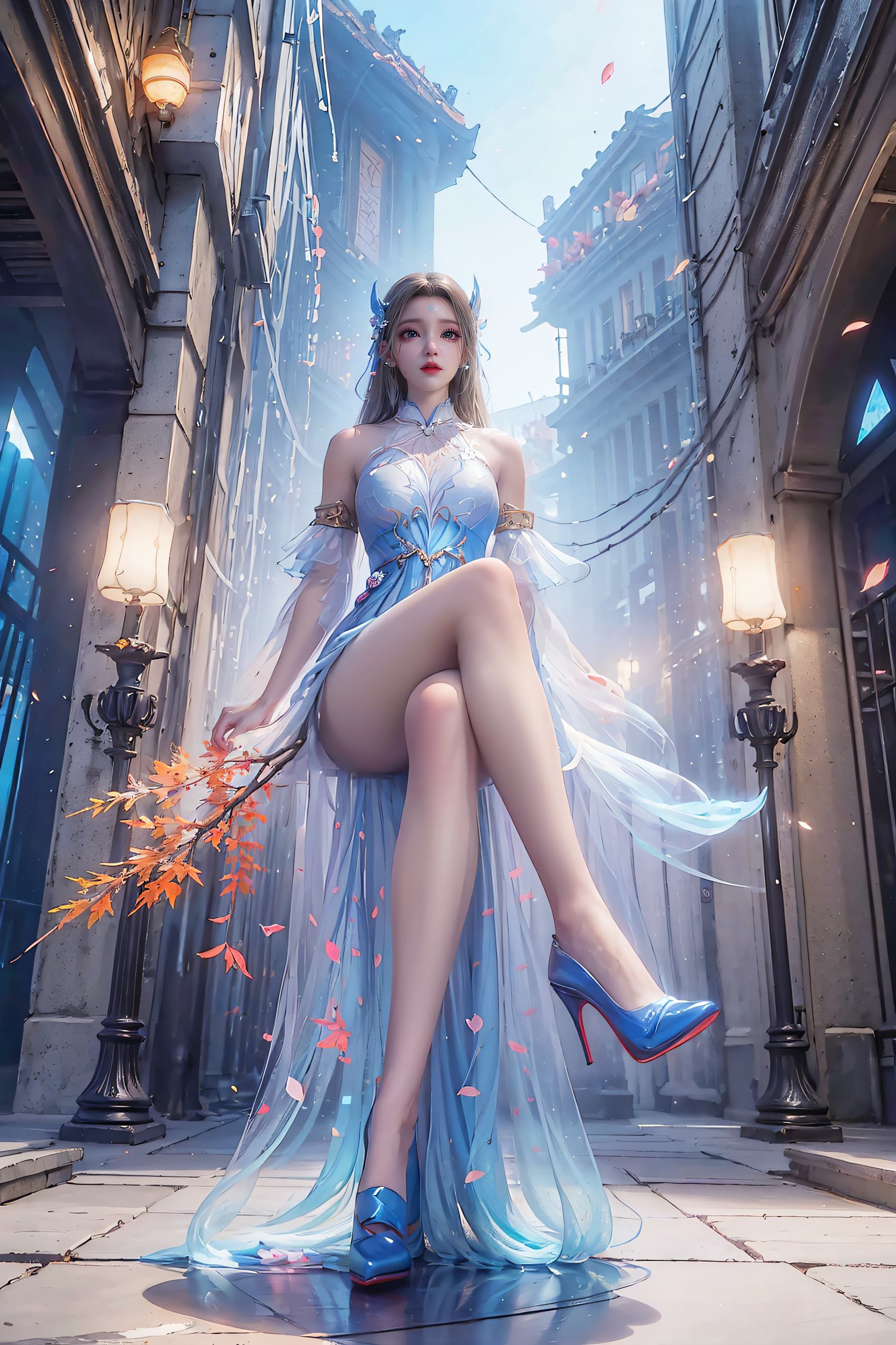 图片[13]-AI绘画 192 独步逍遥-雪言 精品[26P] – 速更版-美库