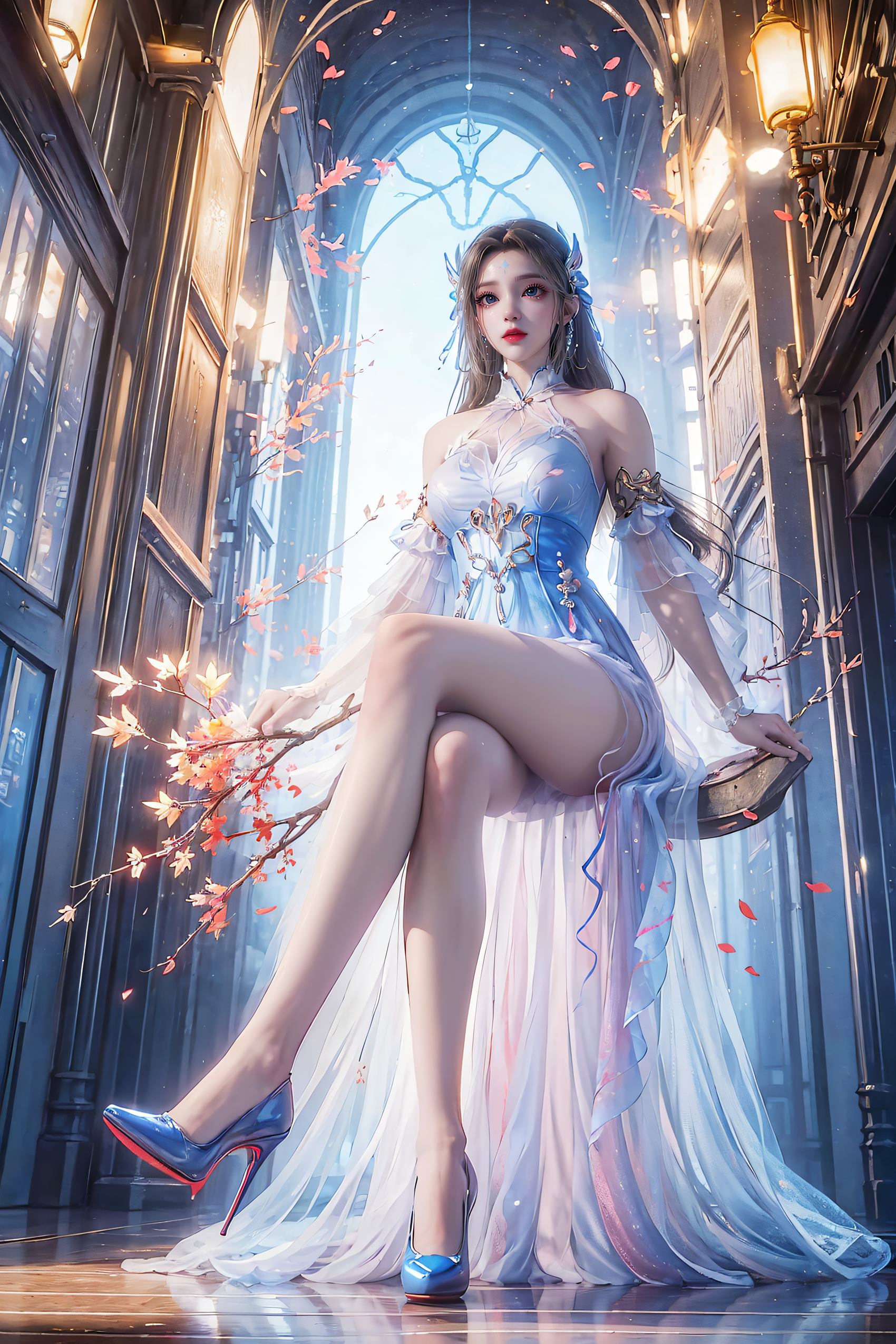 图片[14]-AI绘画 192 独步逍遥-雪言 精品[26P] – 速更版-美库