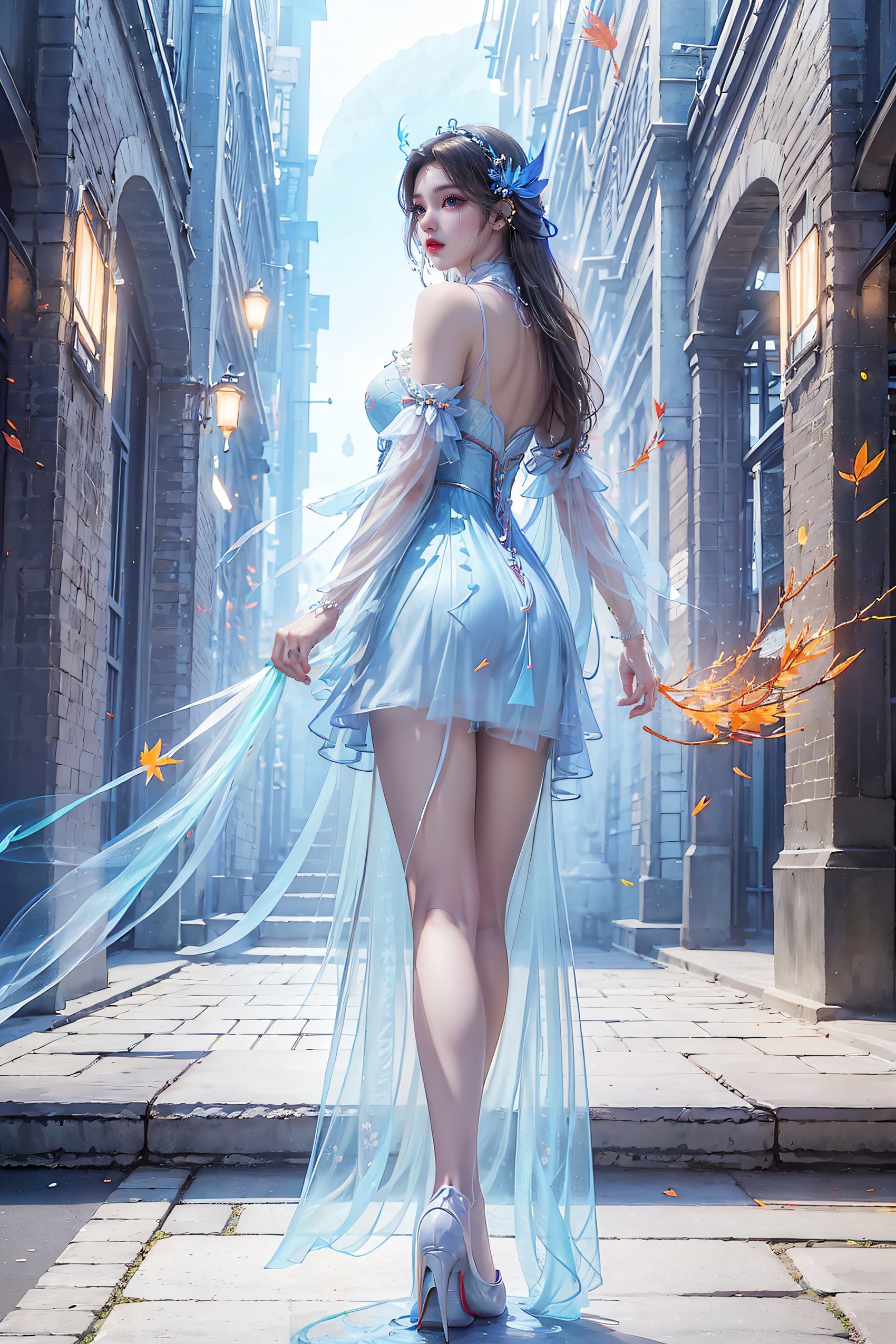 图片[16]-AI绘画 192 独步逍遥-雪言 精品[26P] – 速更版-美库