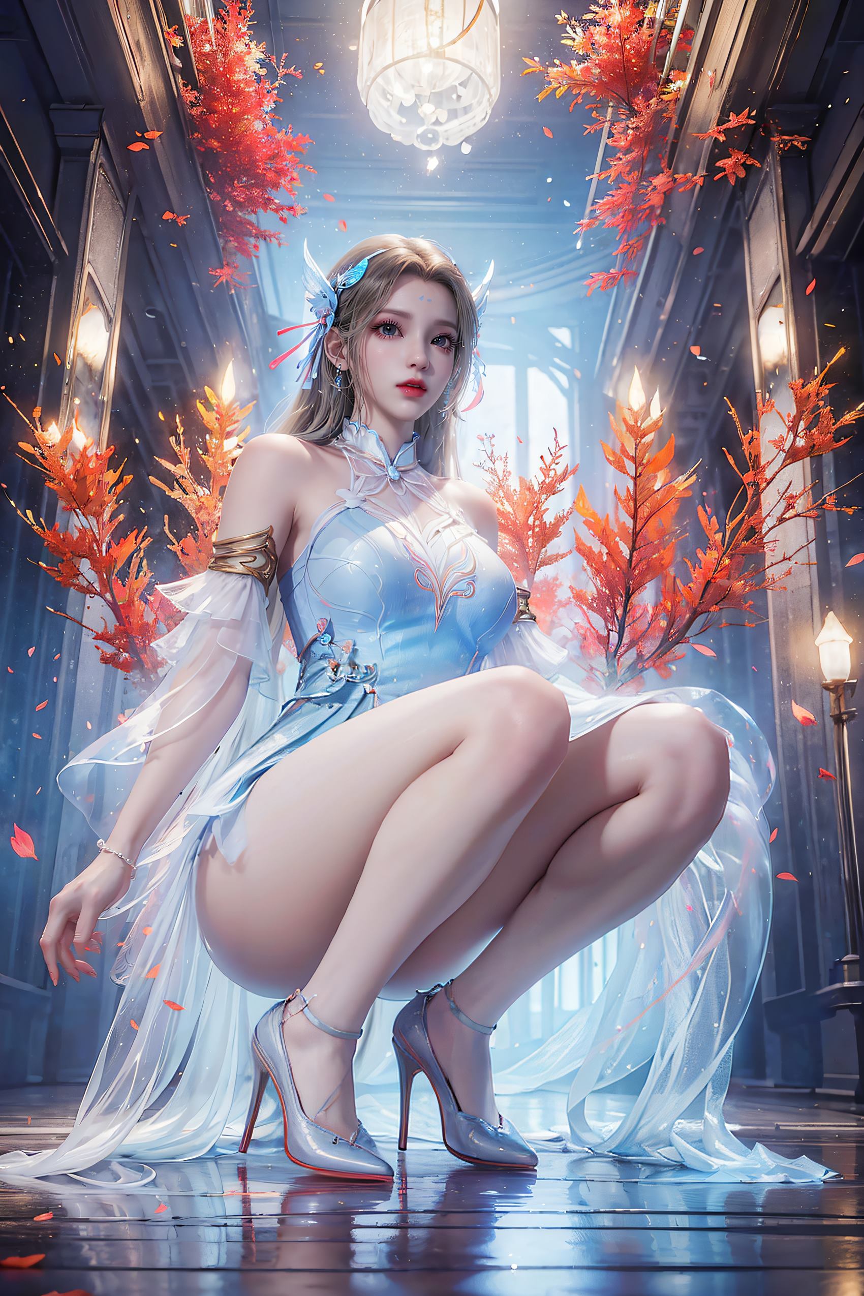 图片[23]-AI绘画 192 独步逍遥-雪言 精品[26P] – 速更版-美库