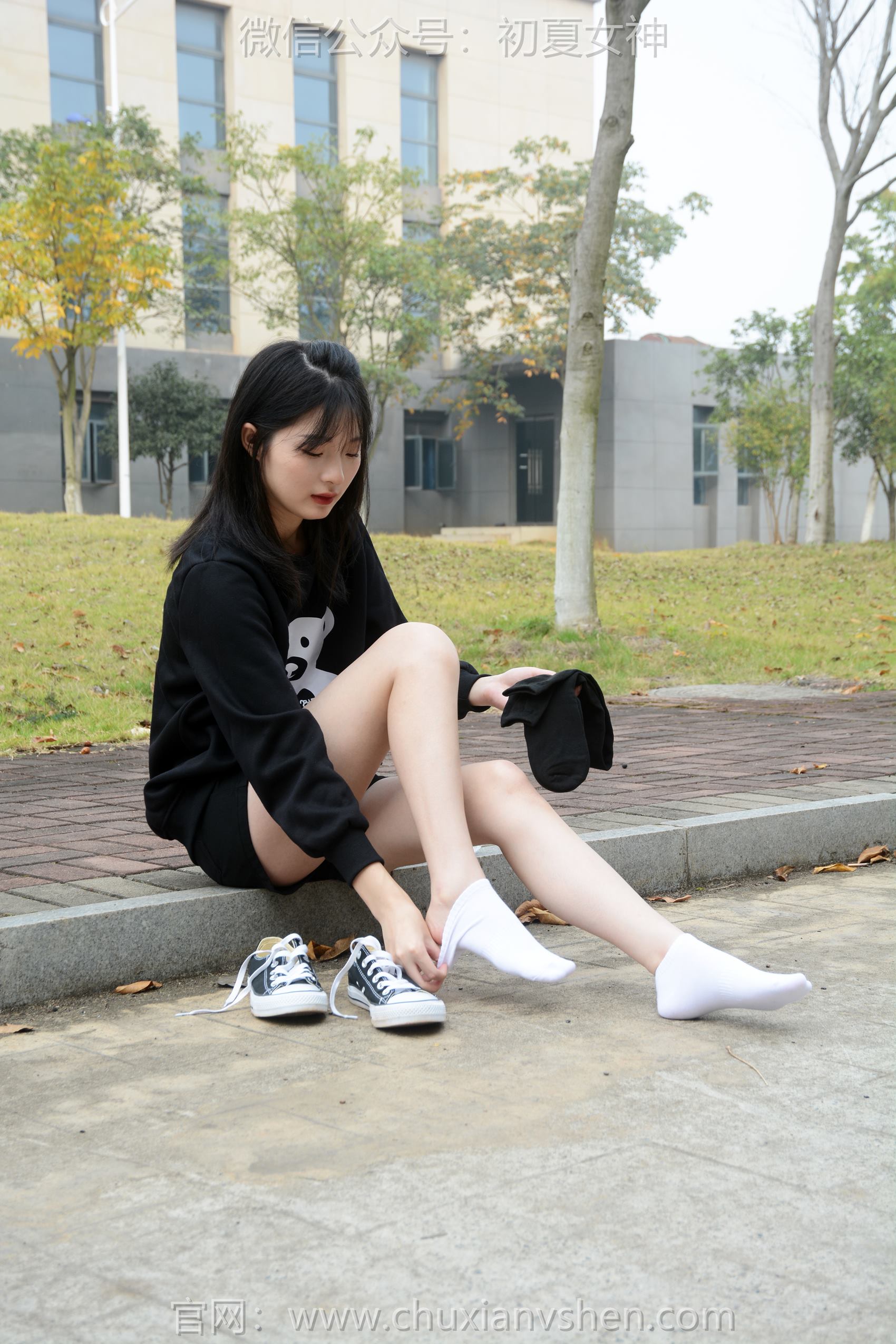 图片[100]-初夏女神 NO.104 安妮 小熊卫衣[110P] – 速更版-美库