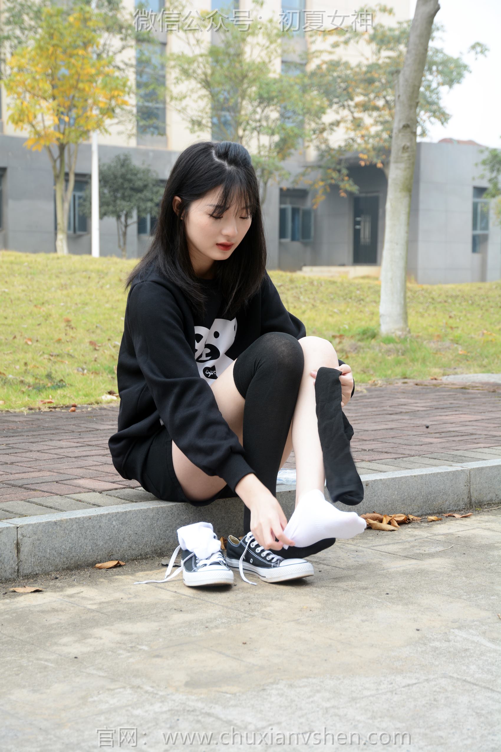 图片[104]-初夏女神 NO.104 安妮 小熊卫衣[110P] – 速更版-美库