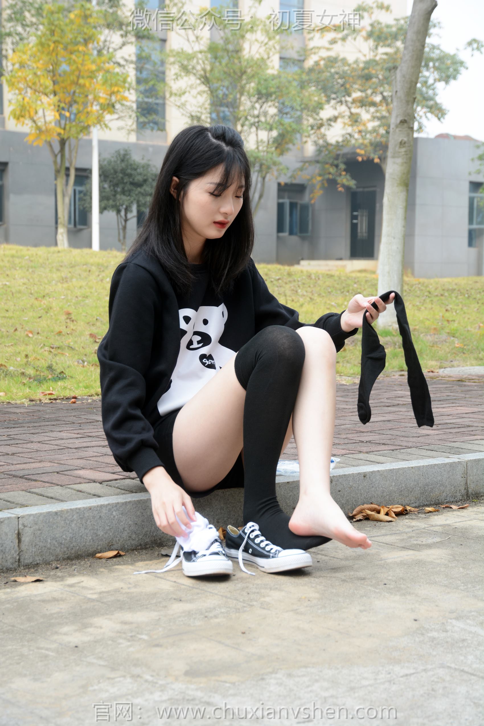 图片[106]-初夏女神 NO.104 安妮 小熊卫衣[110P] – 速更版-美库