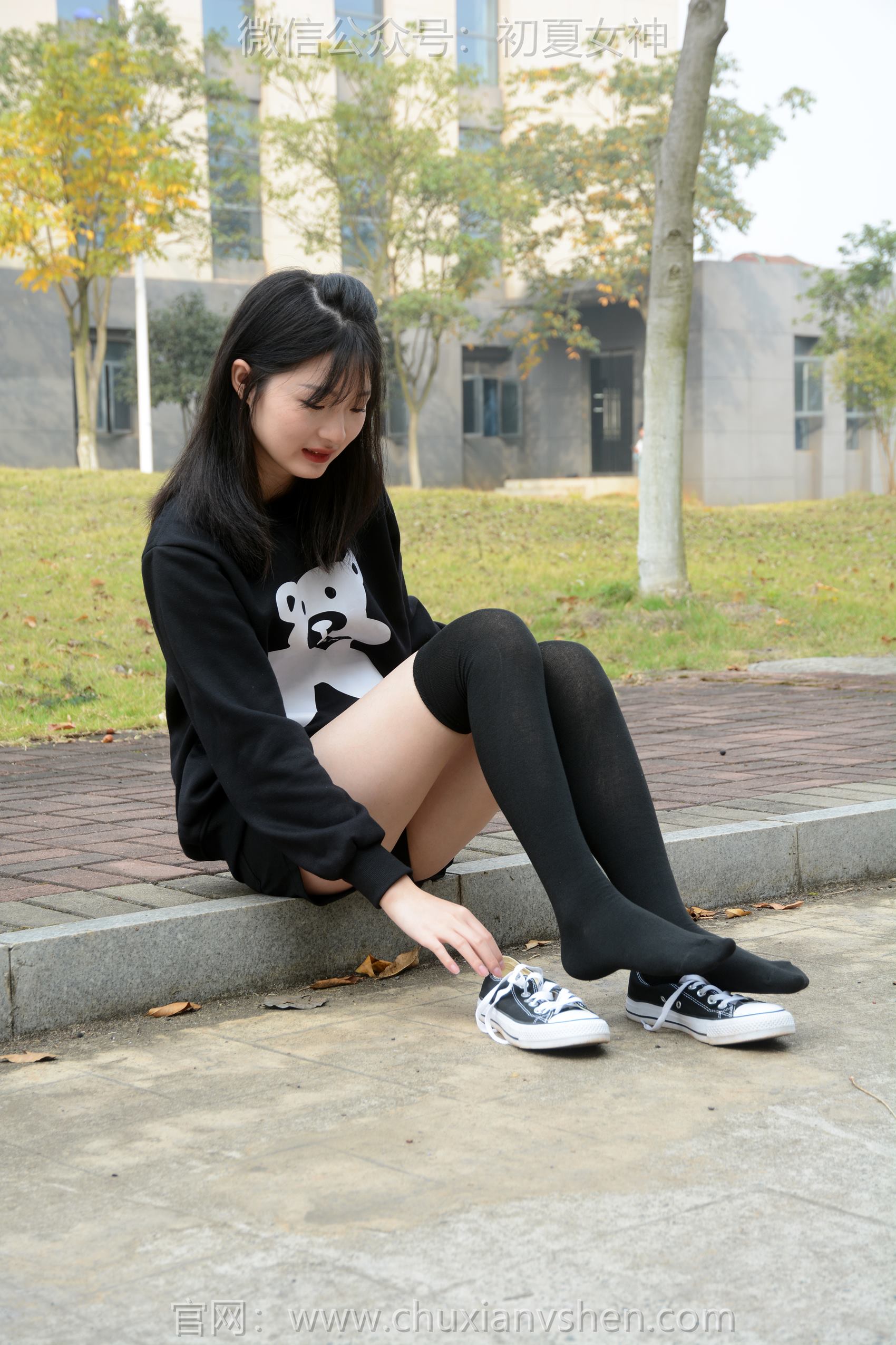 图片[110]-初夏女神 NO.104 安妮 小熊卫衣[110P] – 速更版-美库