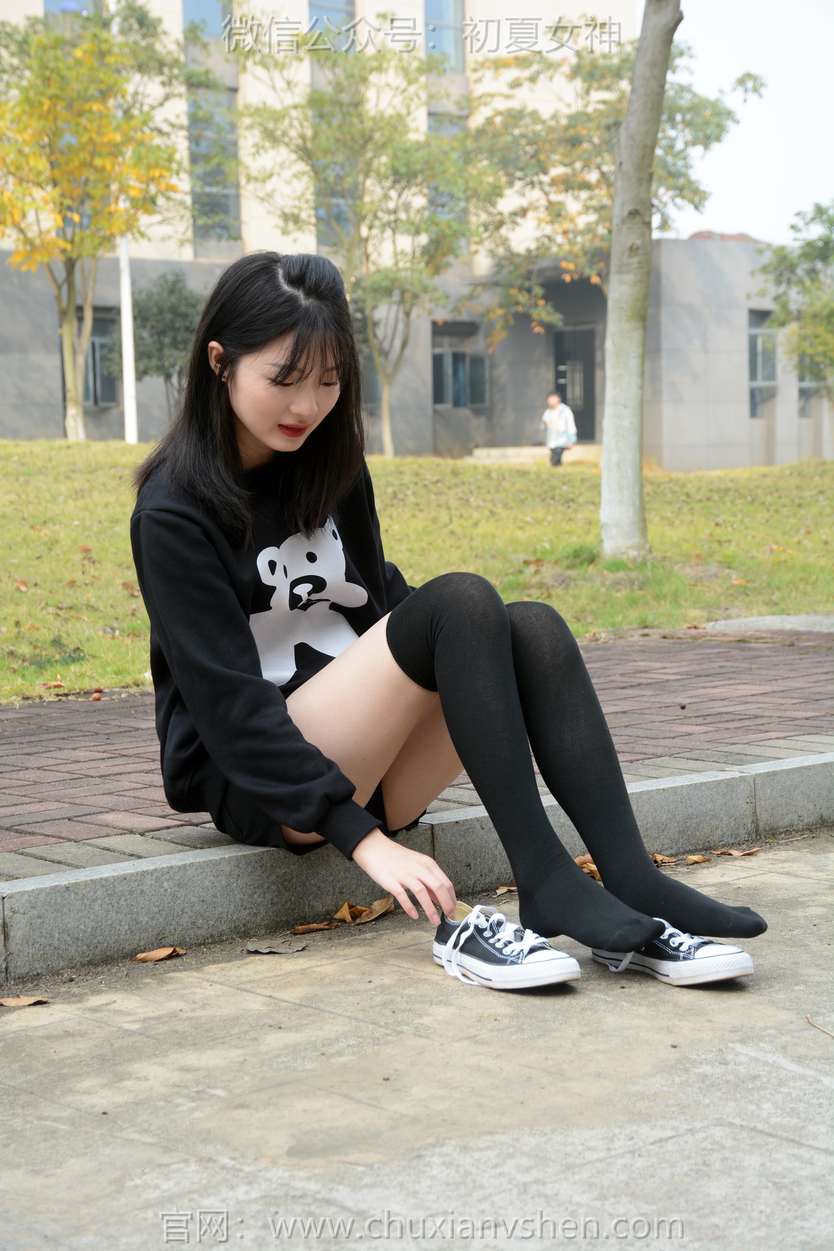 图片[111]-初夏女神 NO.104 安妮 小熊卫衣[110P] – 速更版-美库