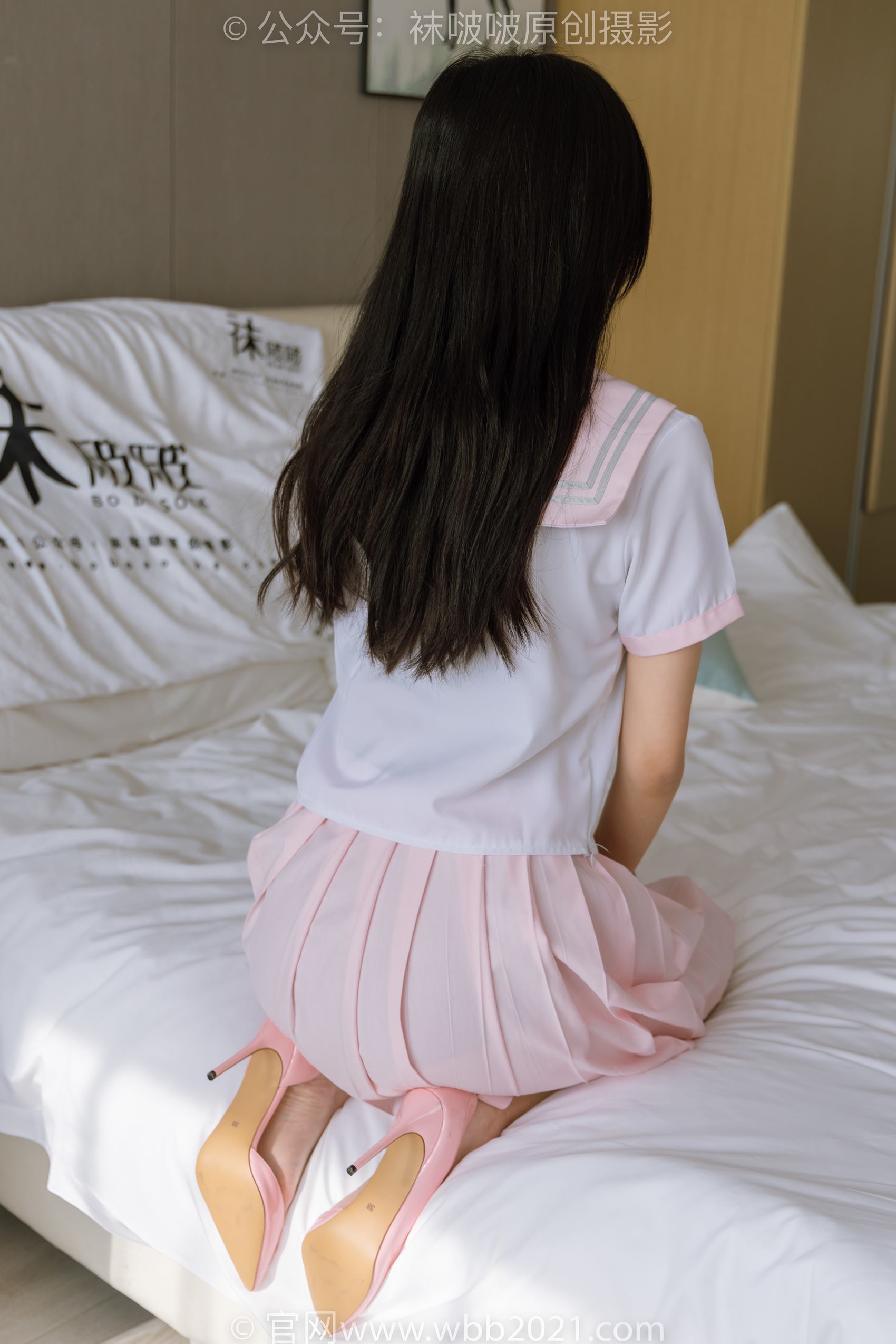 图片[58]-[BoBoSocks袜啵啵]NO.348 小甜豆-两双高跟鞋、厚白丝大腿袜、裸足[170P] – 速更版-美库